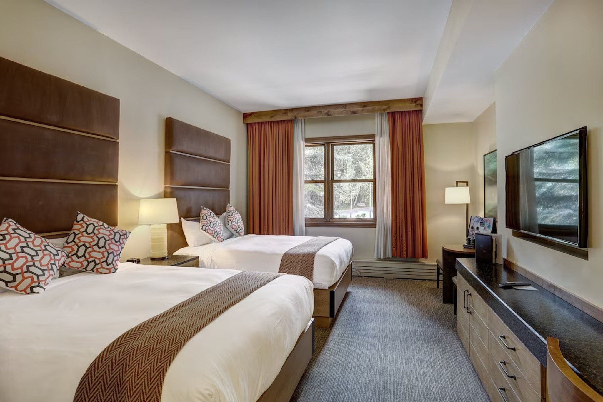 Double Two Queen Beds