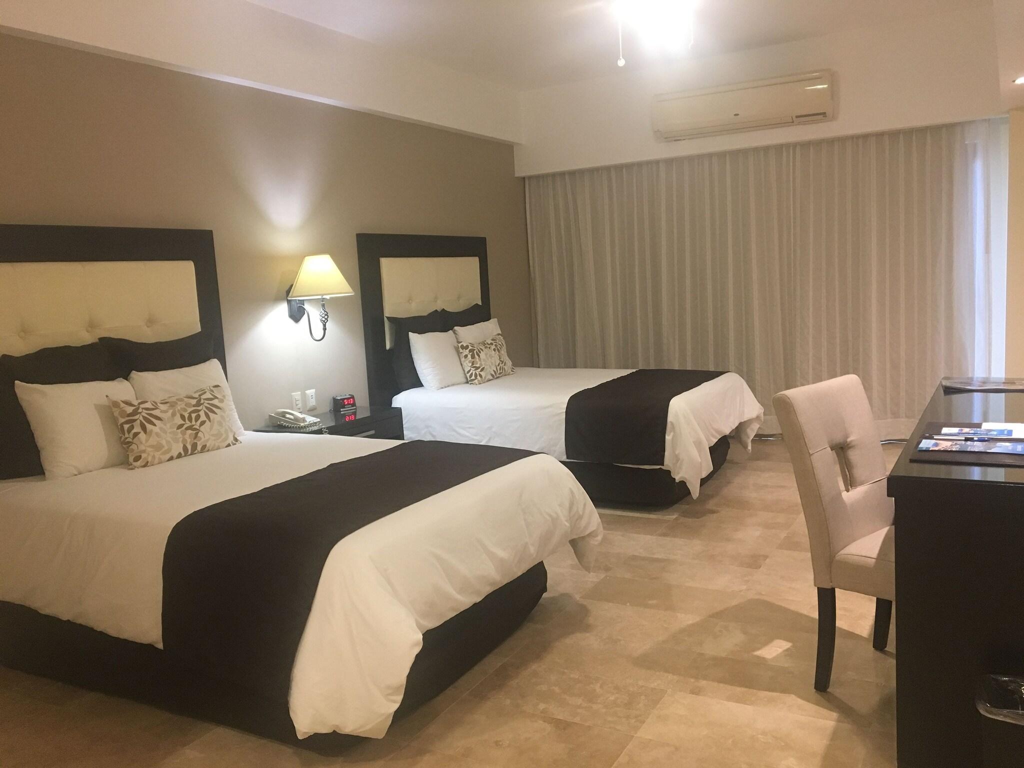 Double Two Double Beds