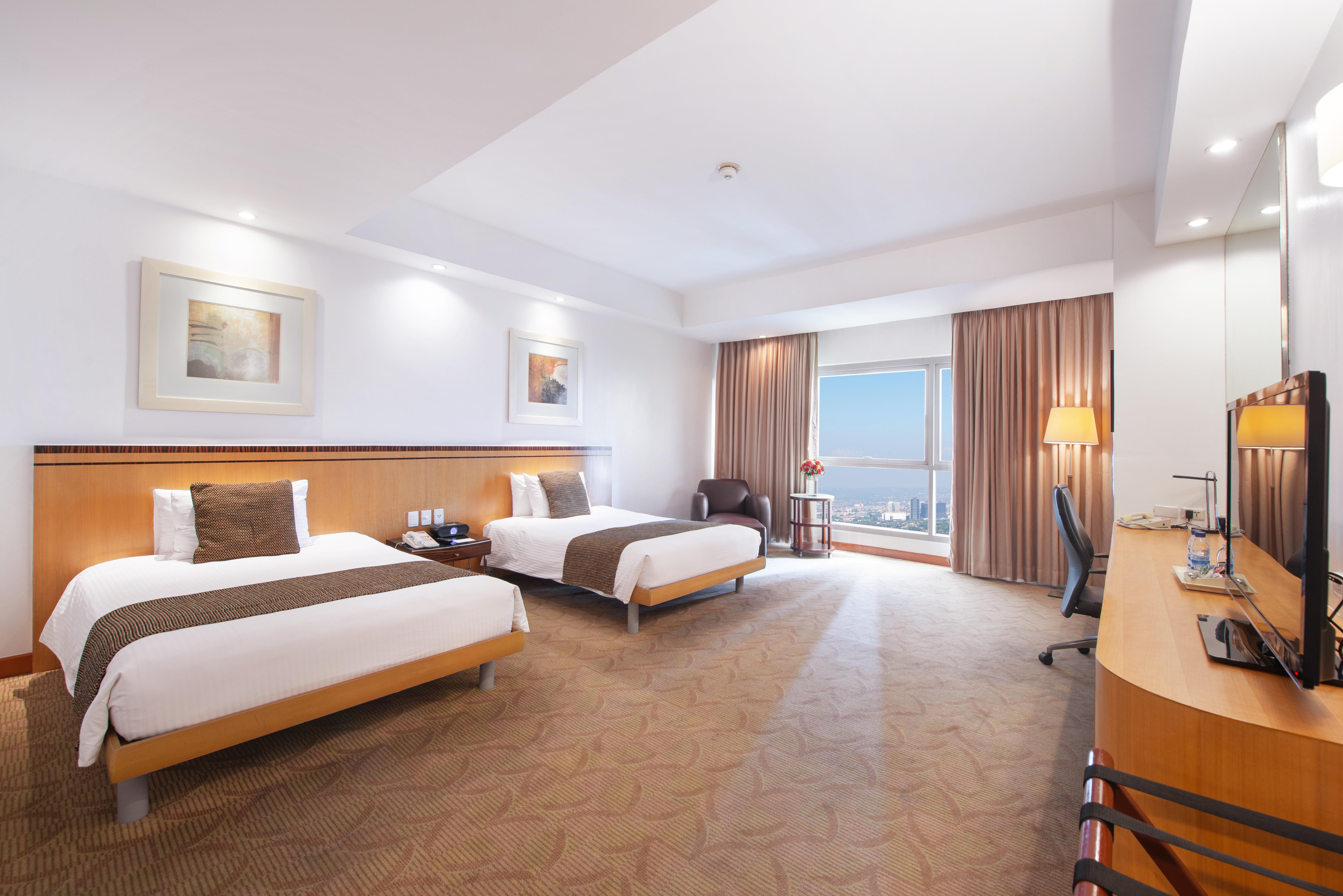 Double Pool View Two Double Beds