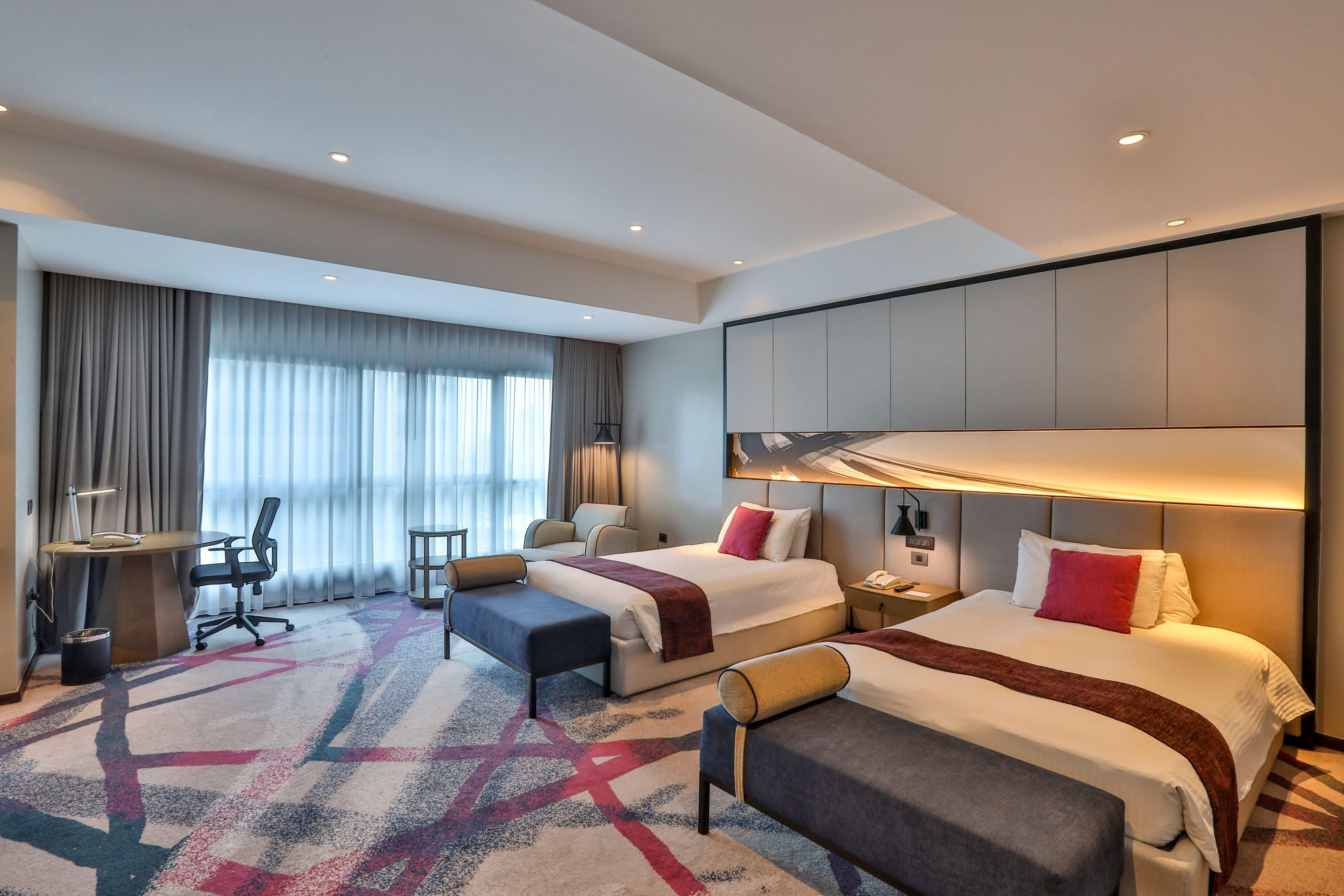 Double Two Double Beds