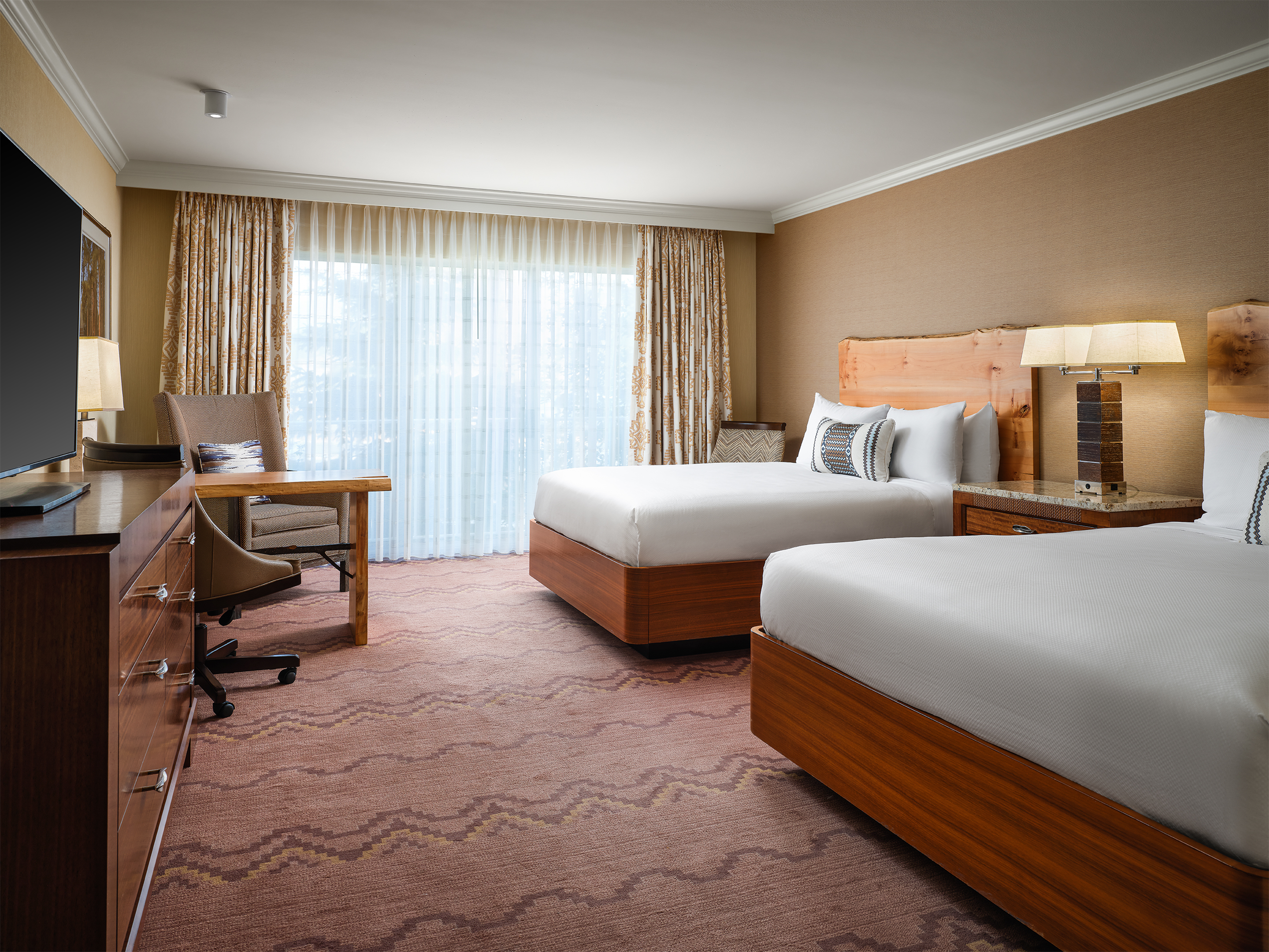 Double Two Queen Beds