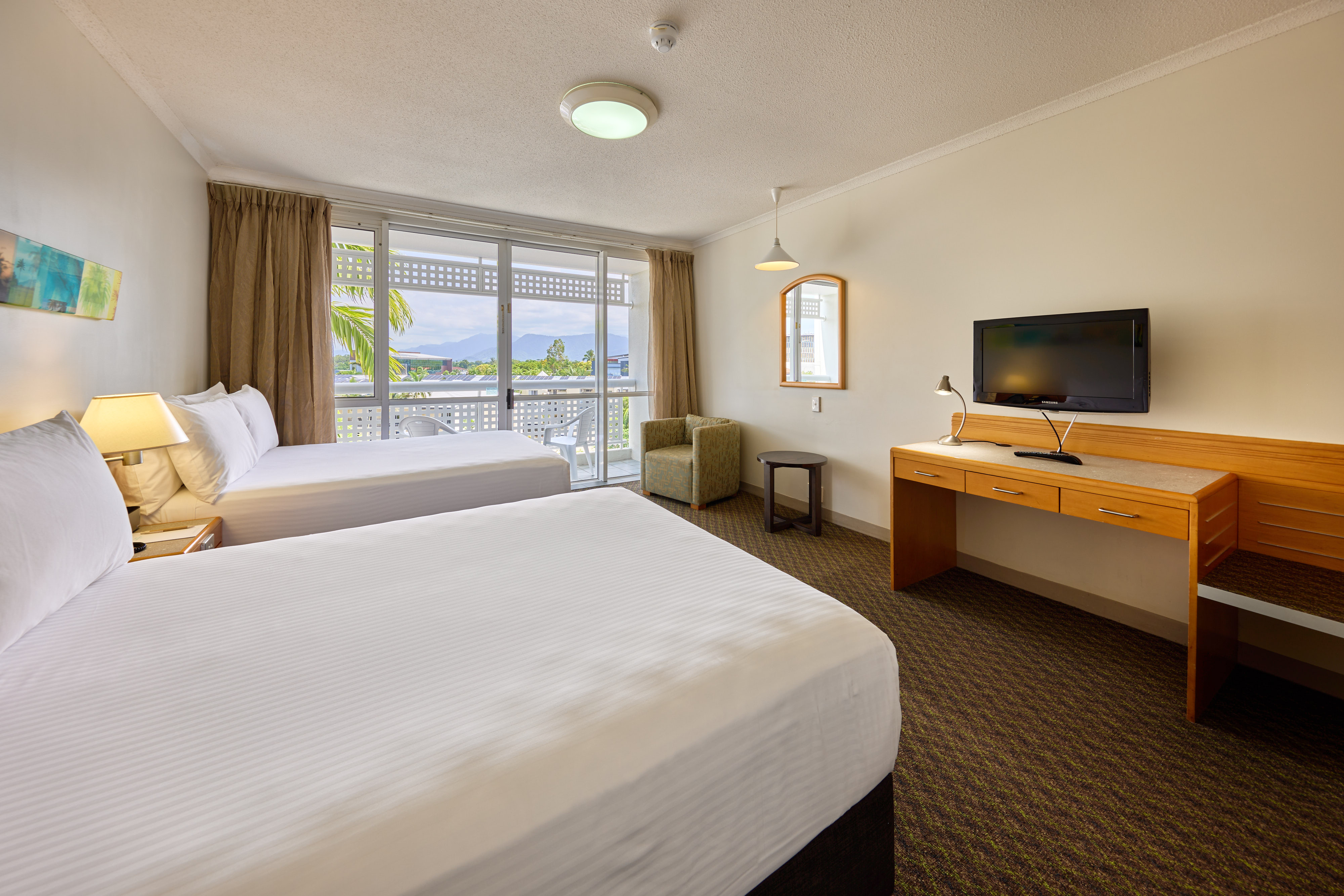 Double Two Double Beds