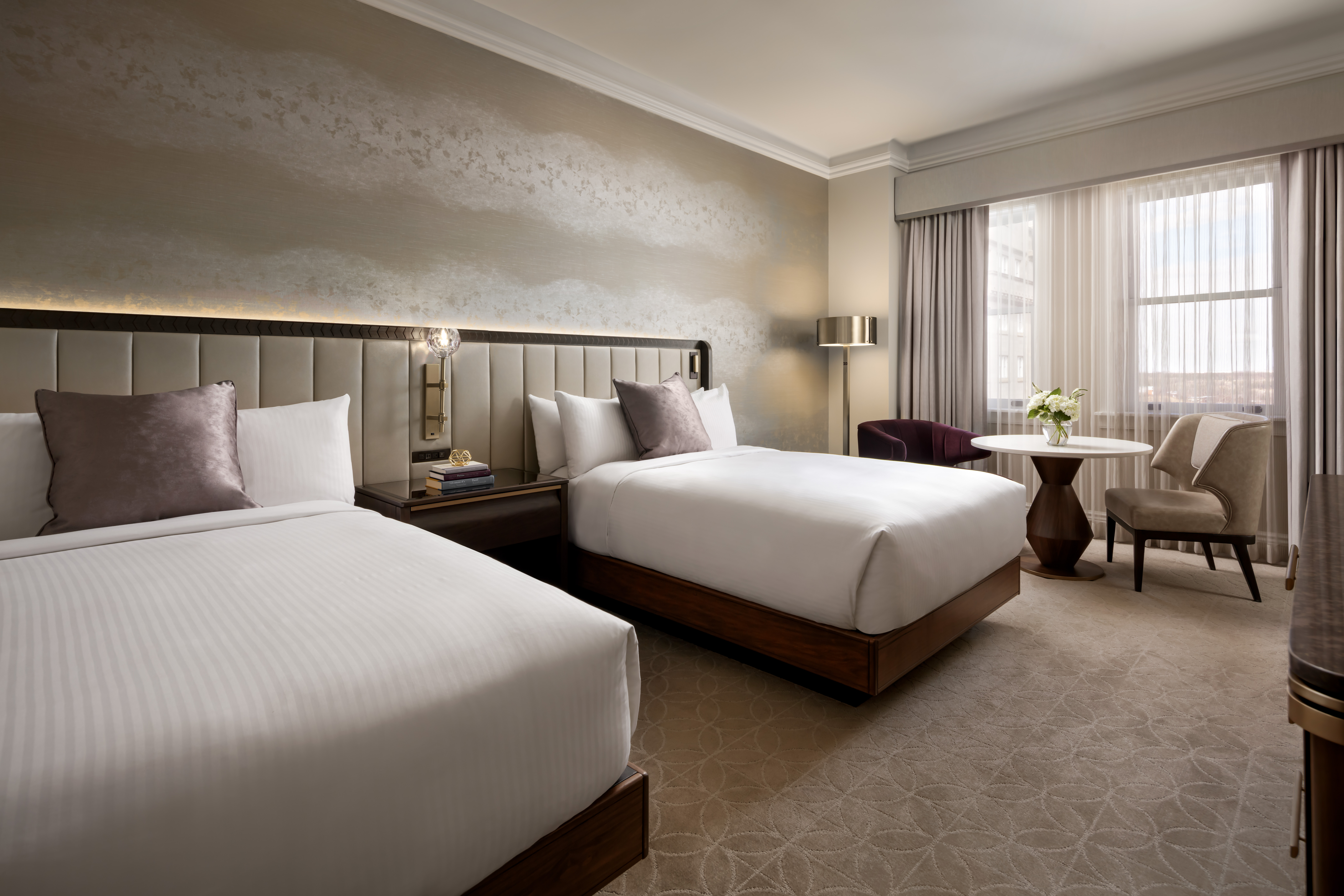 Double Two Double Beds