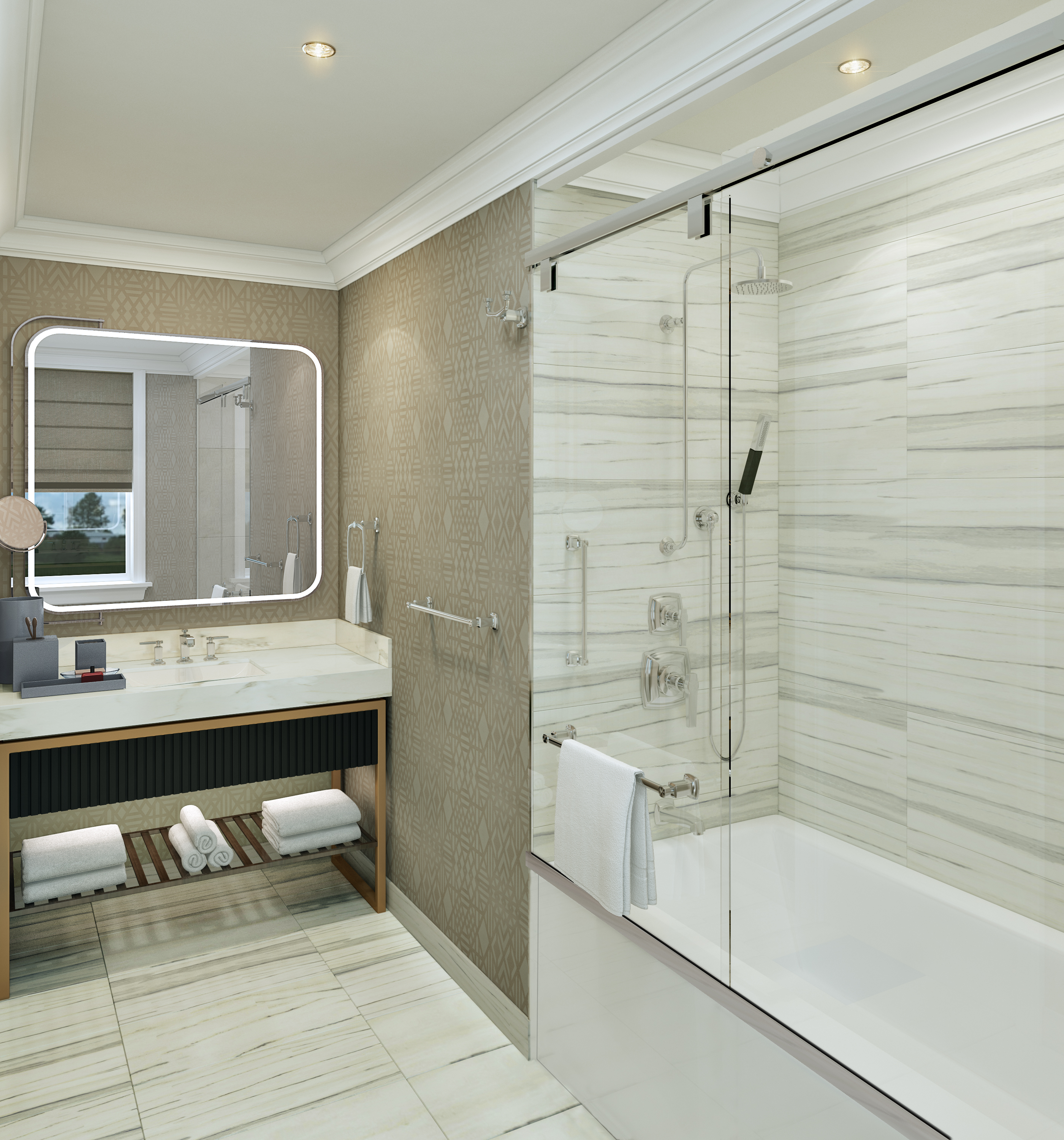 Double Two Double Beds