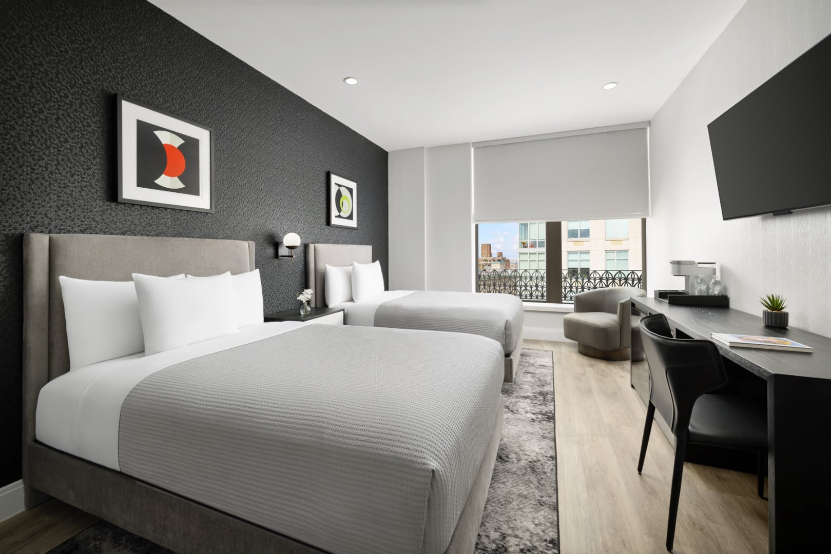 Room Deluxe Two Double Beds