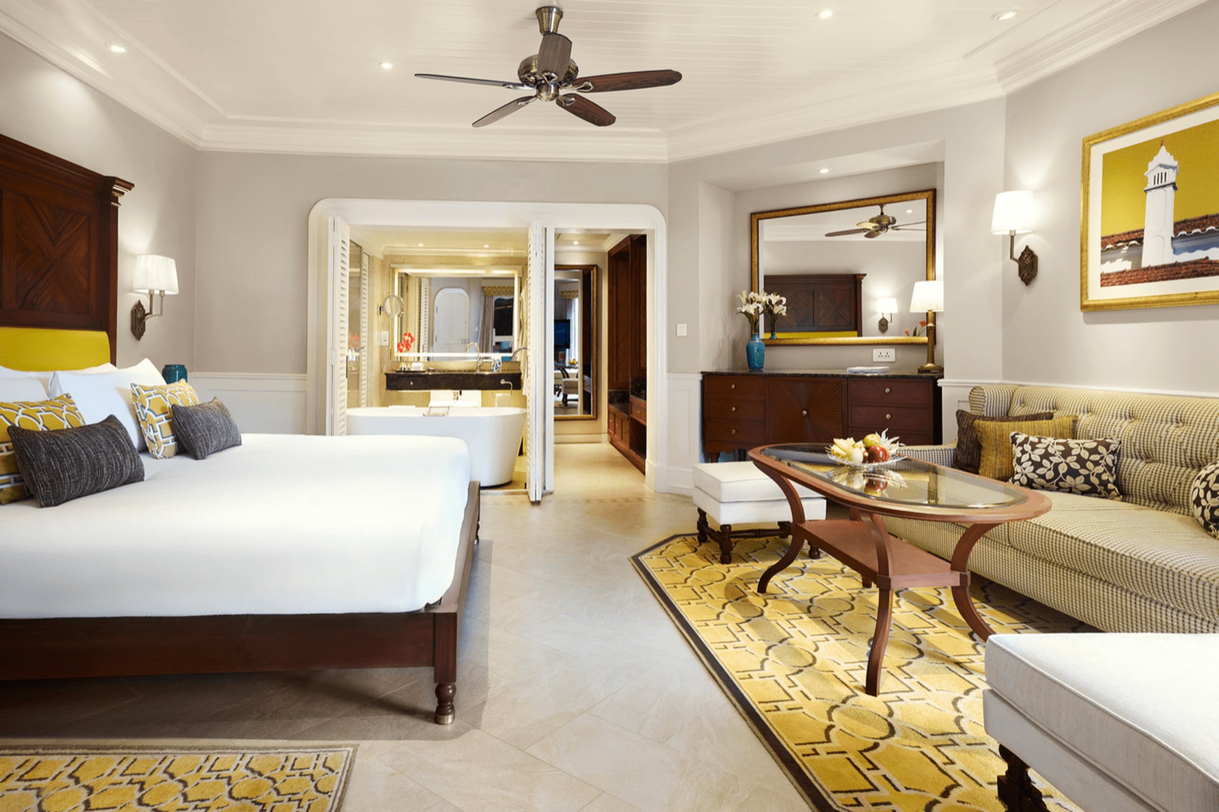 Double Garden View King Bed