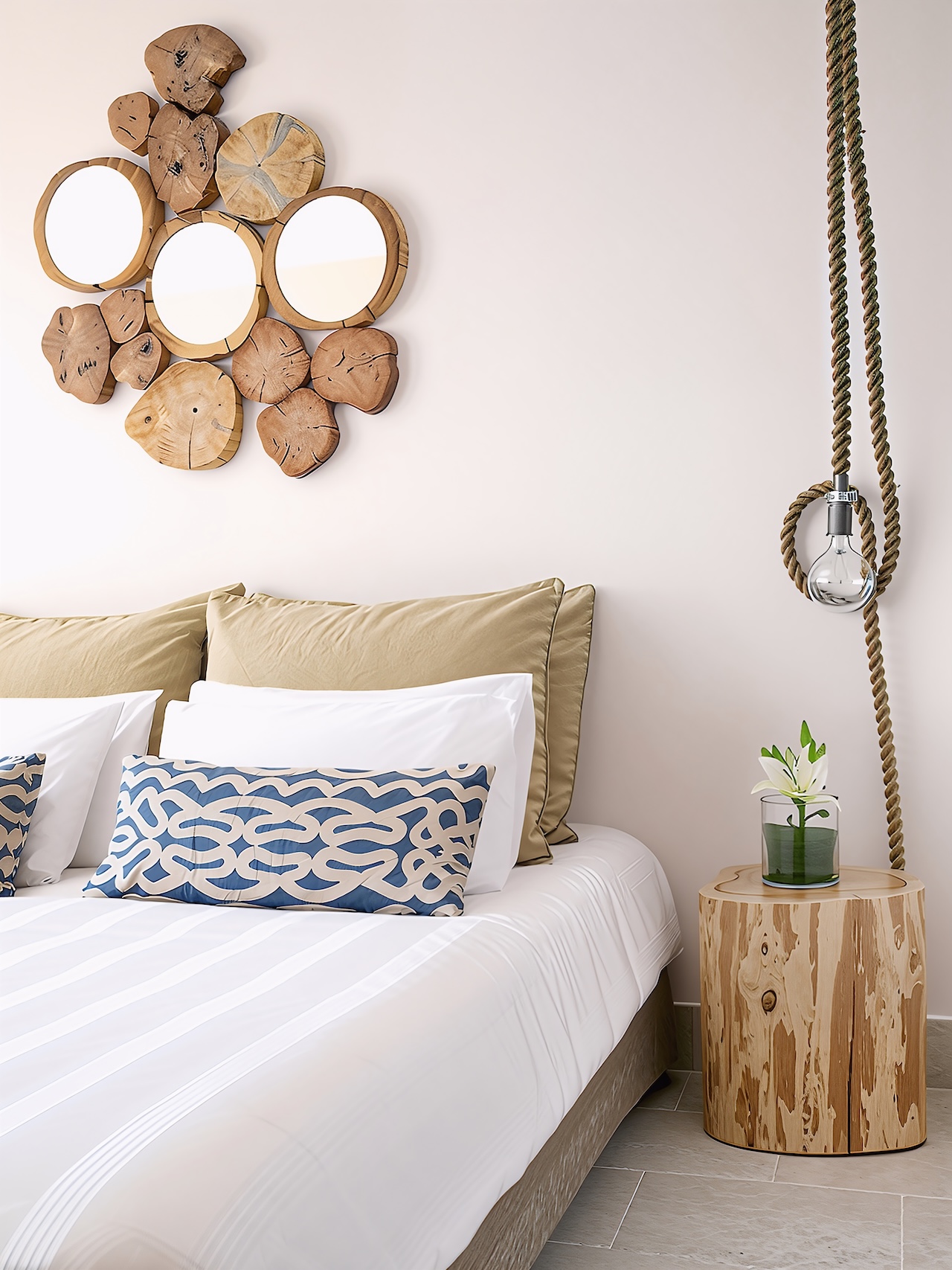 Double or Twin Mountain View