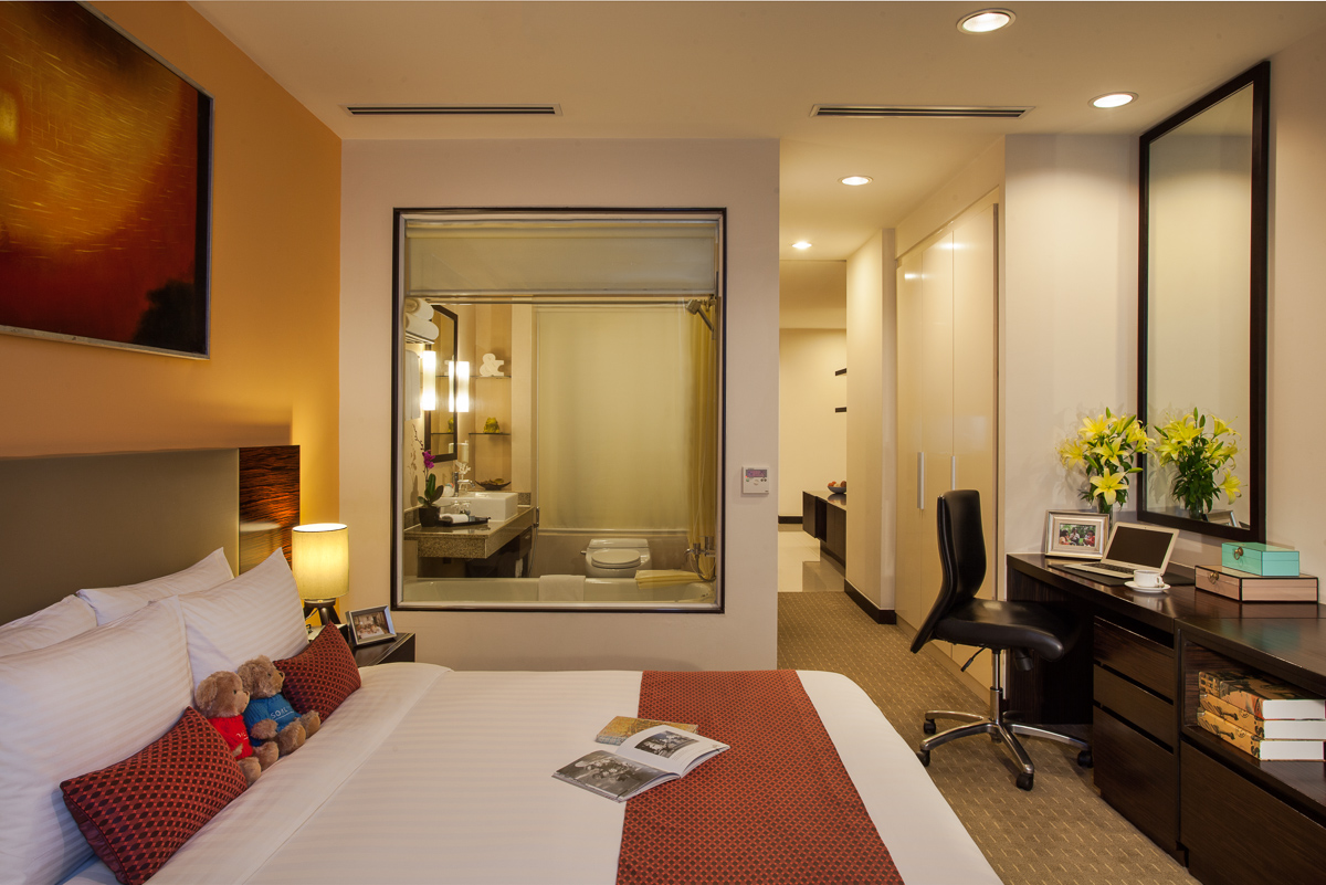 Double or Twin Deluxe One Bedroom