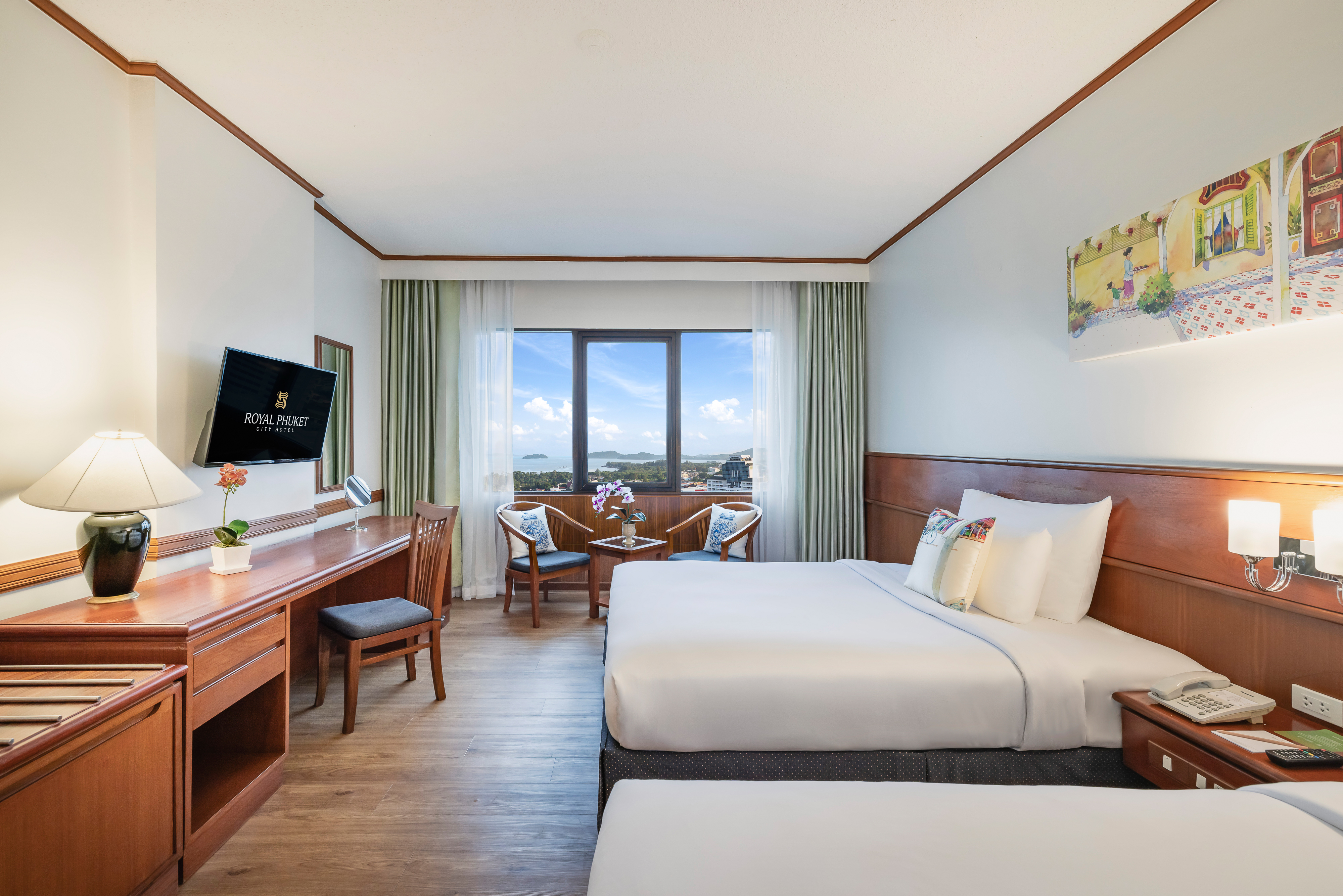 Double or Twin Partial Sea View