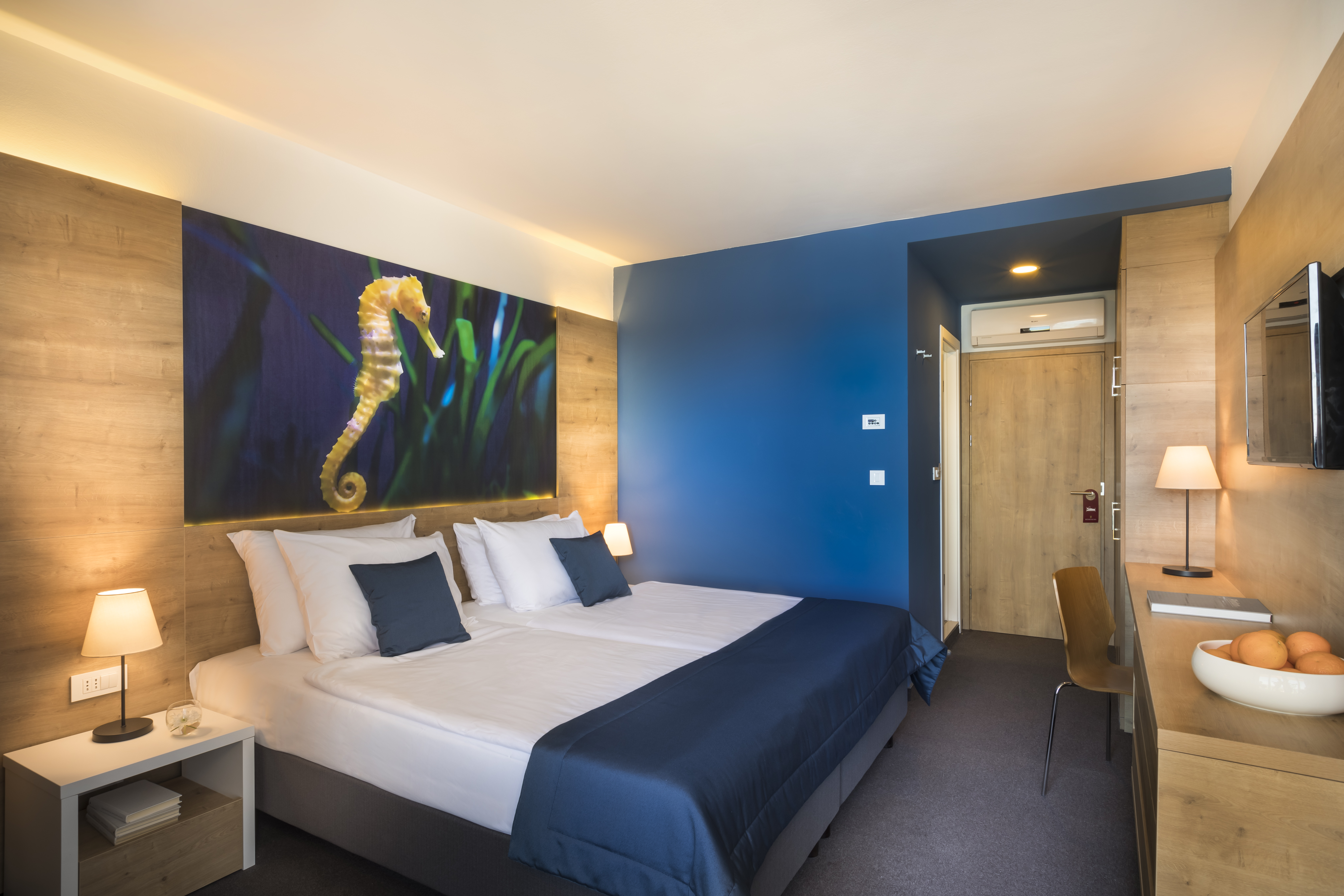 Twin Sea View with Balcony