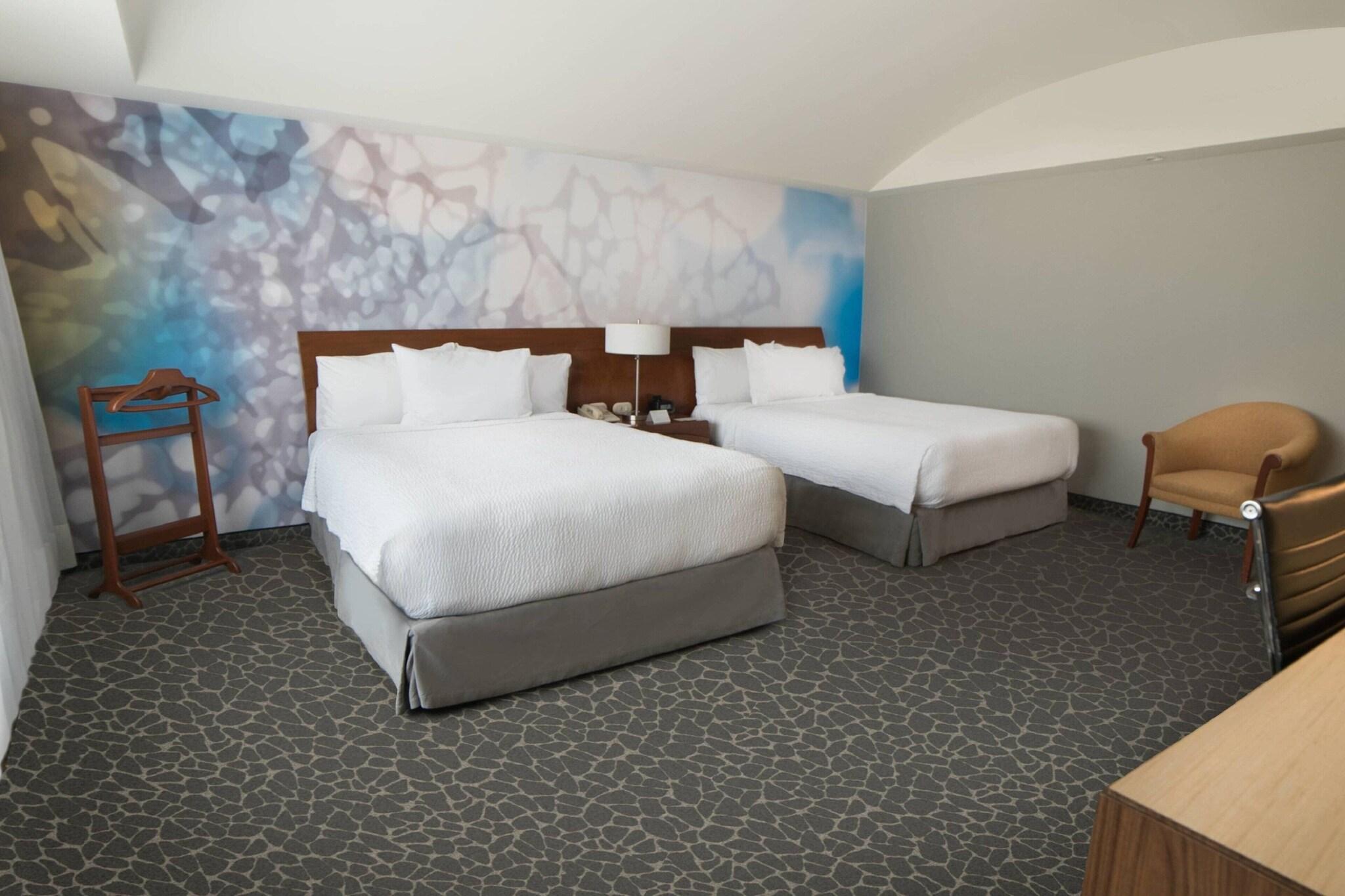 Double Two Double Beds