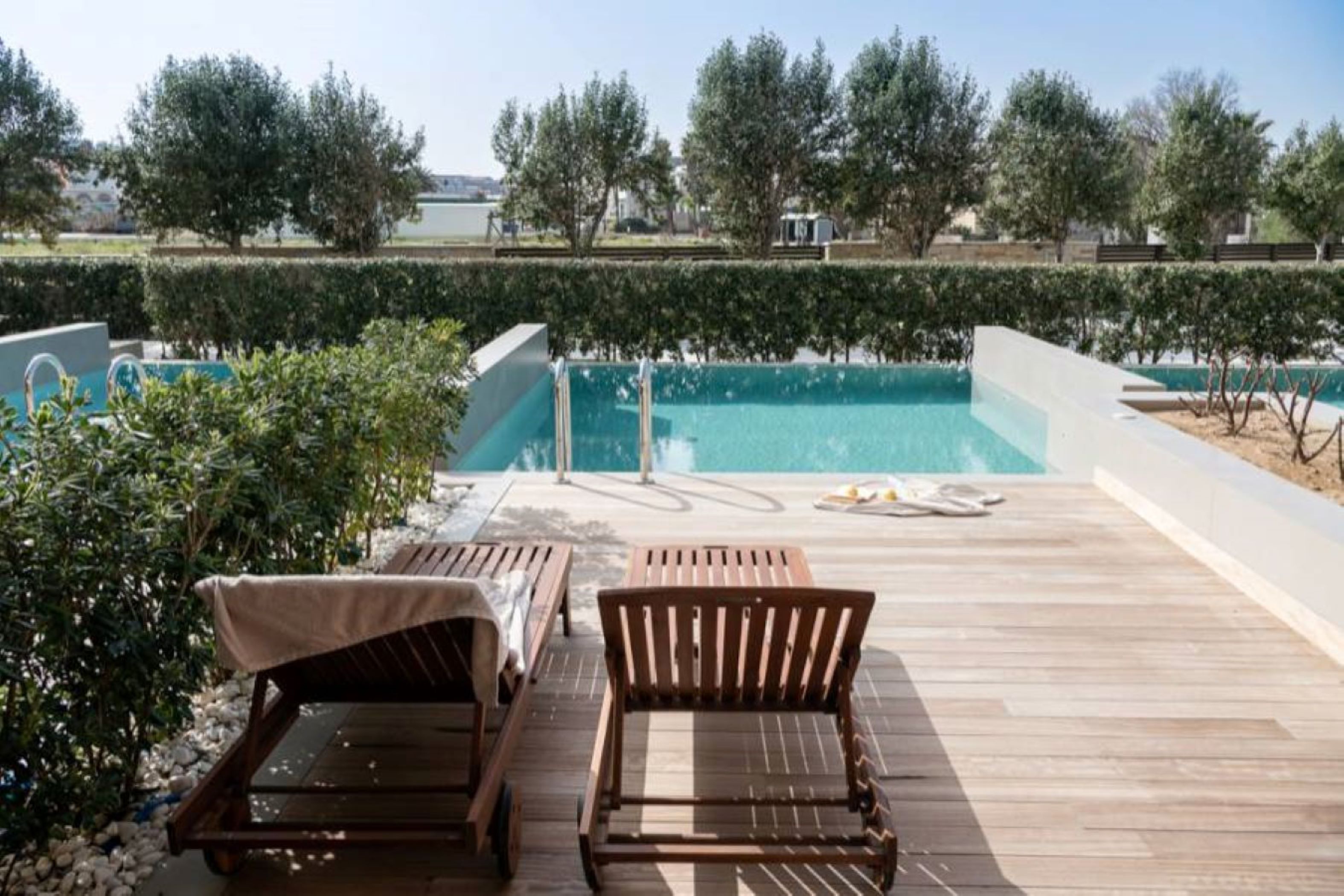 Double or Twin with Private Pool