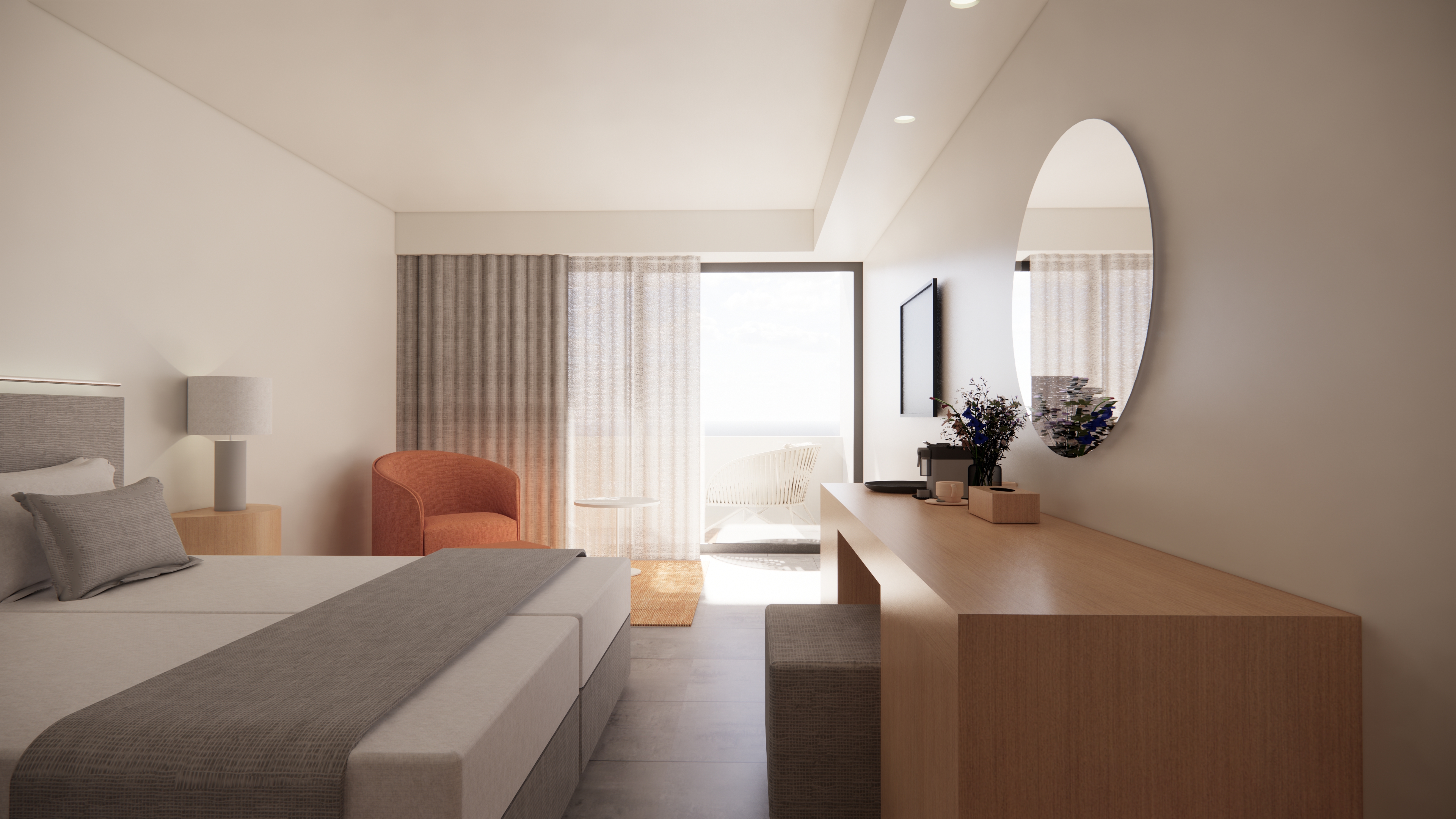 Double or Twin Superior with Balcony