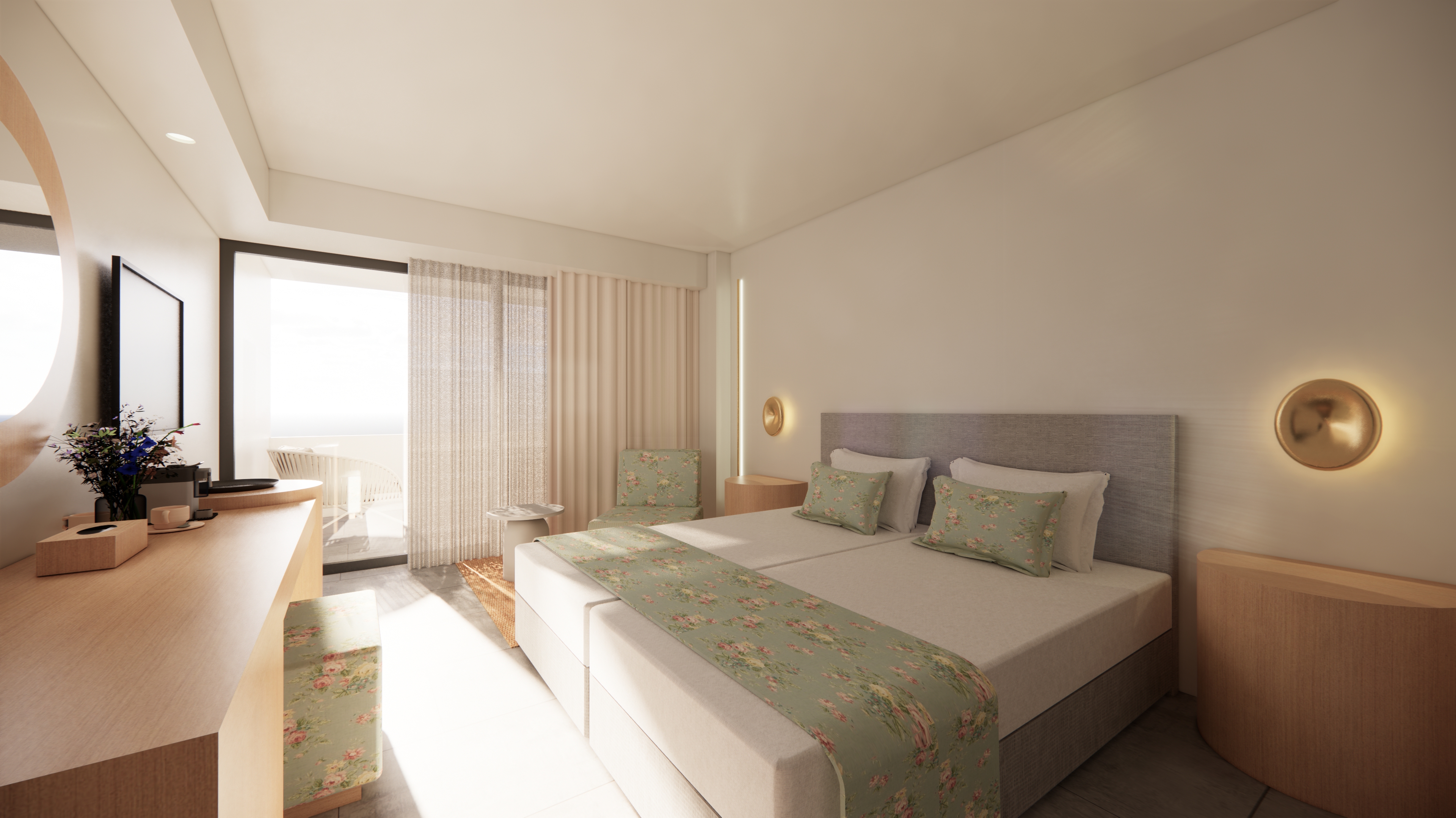 Double or Twin Superior with Air Conditioning