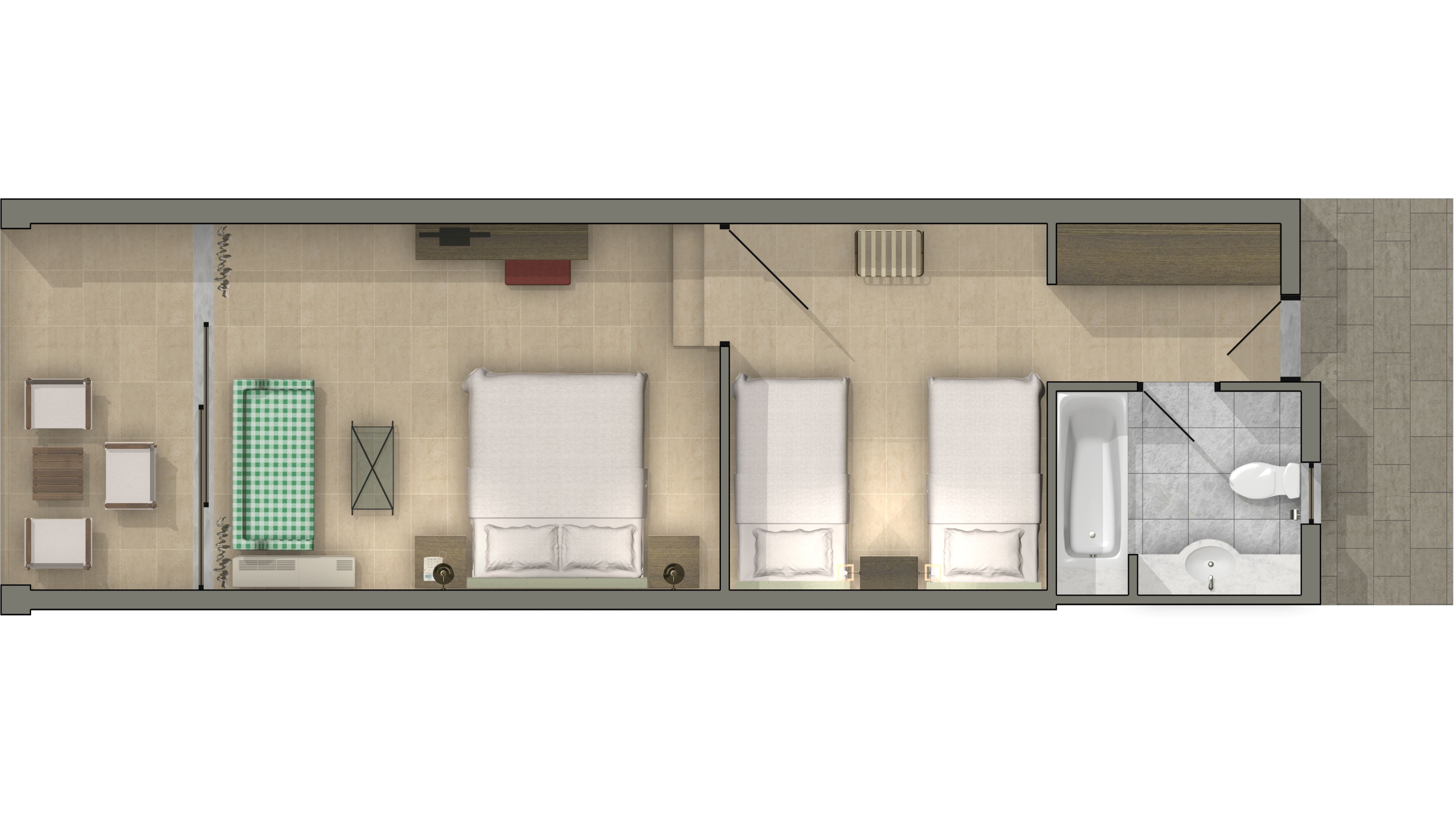 Family Room Garden View