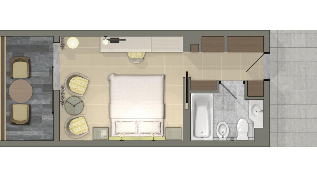 Double or Twin Sea View