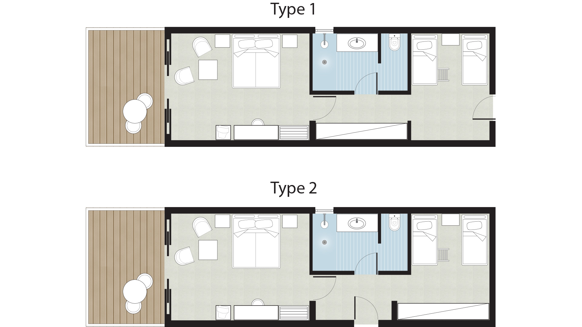 Bungalow Two Bedrooms