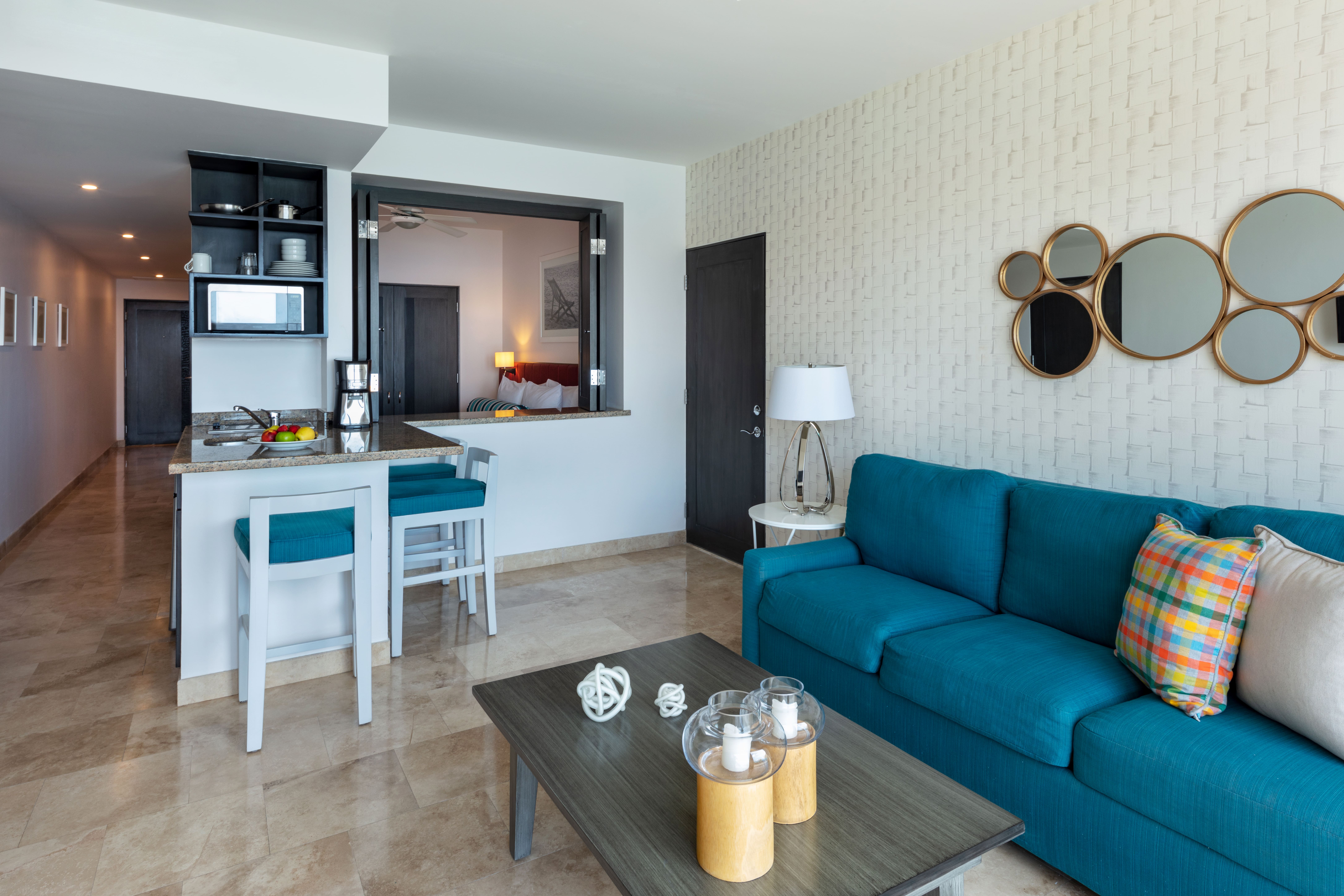 Studio Two Bedrooms One Bathroom