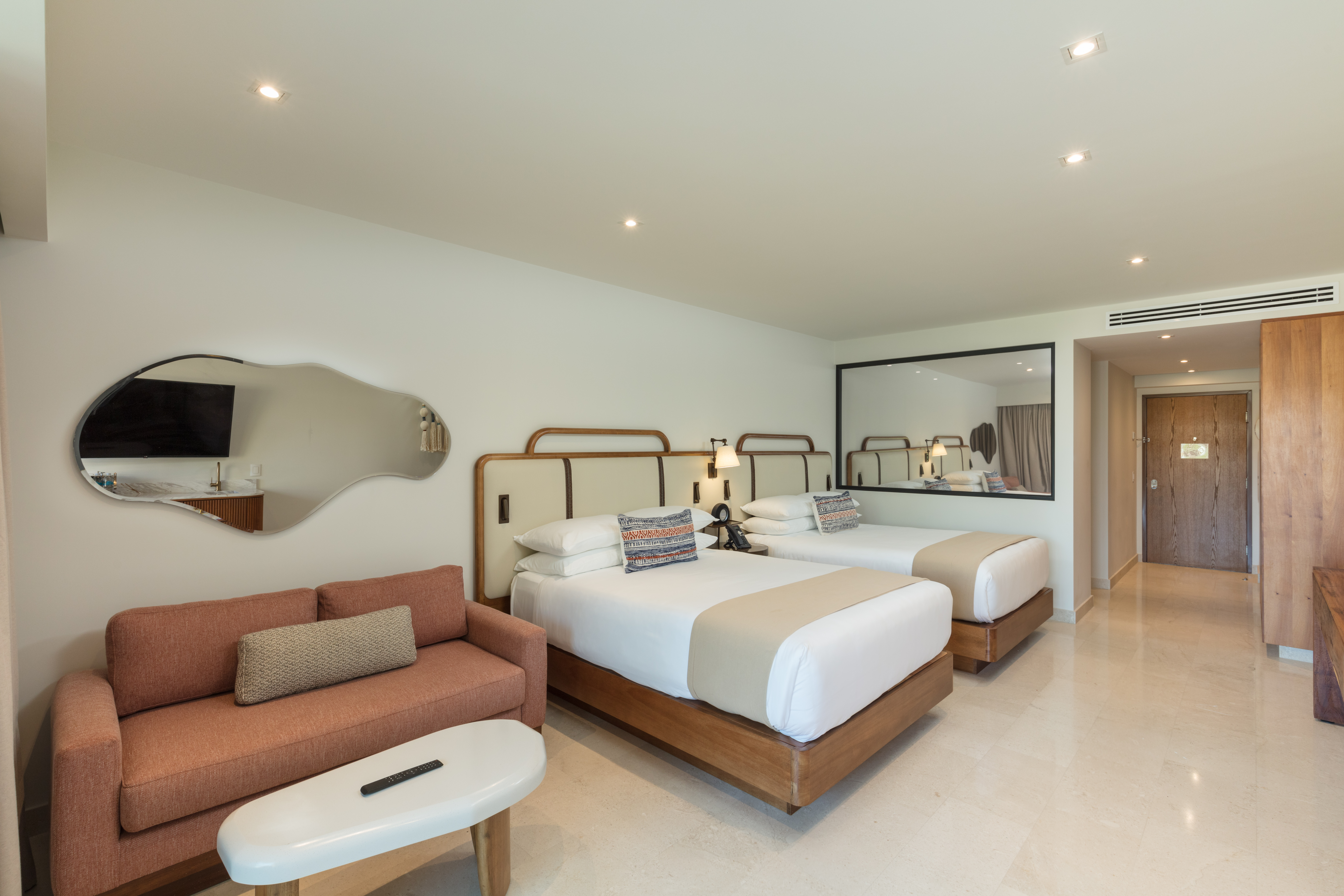 Double Queen Size Bed