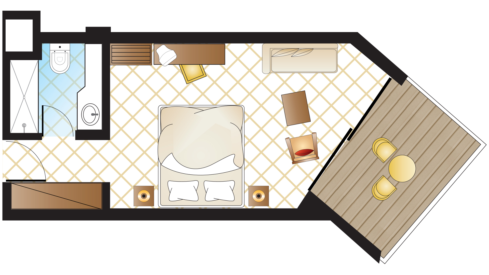 Double or Twin Garden View