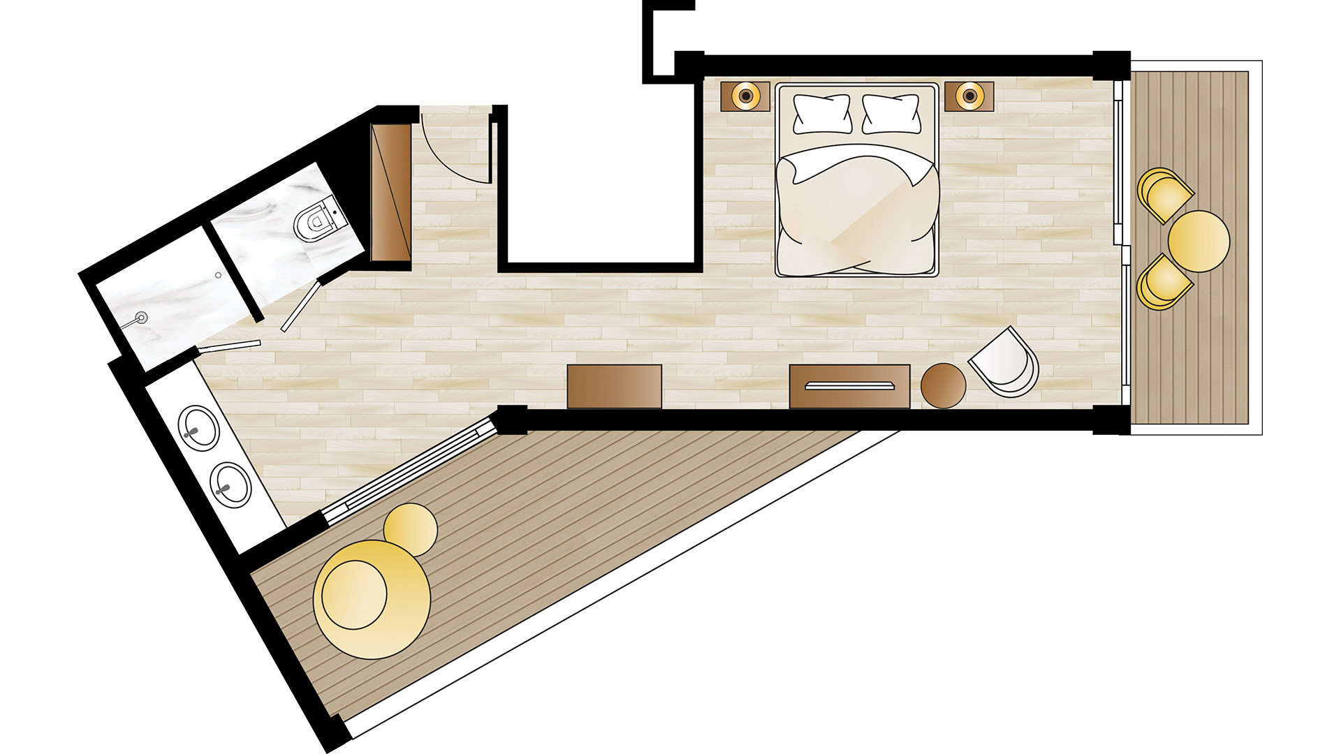 Double Superior Sea View