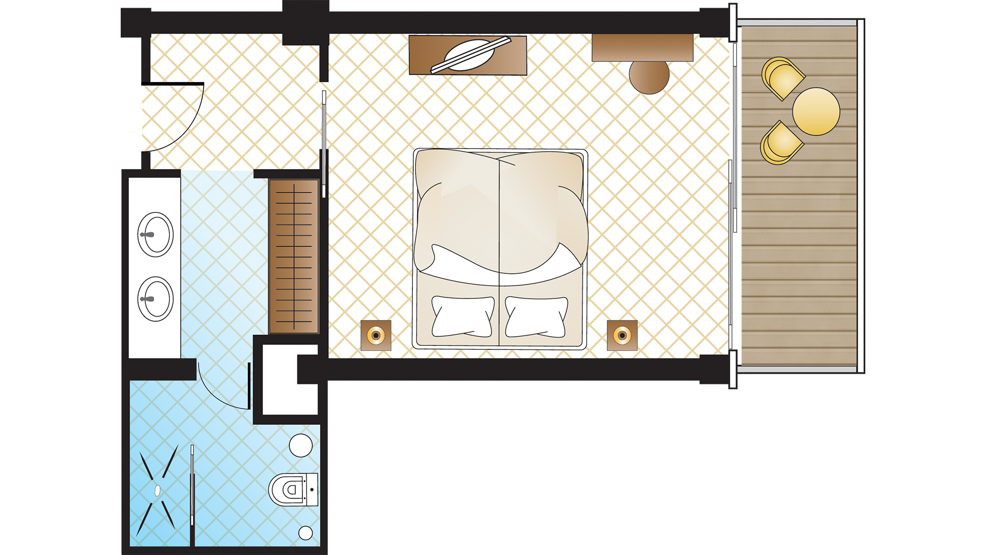 Double or Twin Sea View