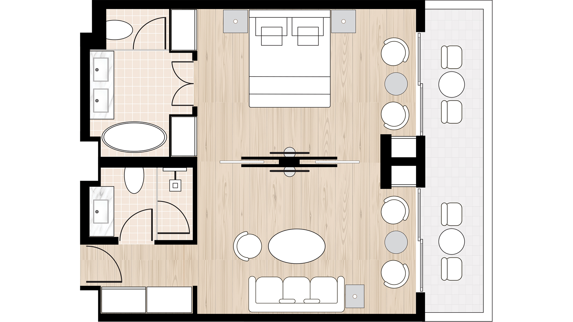 Suite Luxury One Bedroom