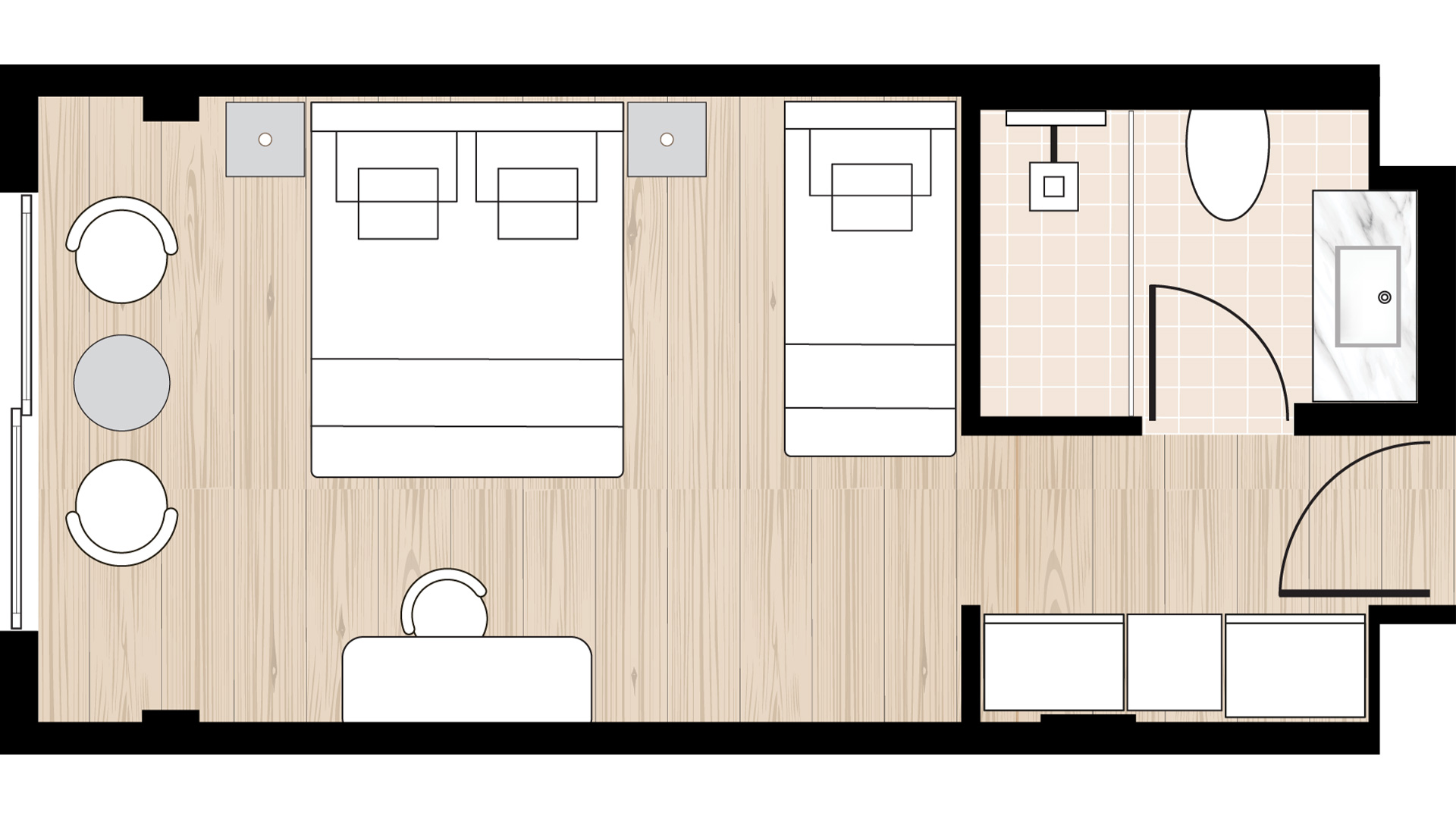 Double or Twin Garden View