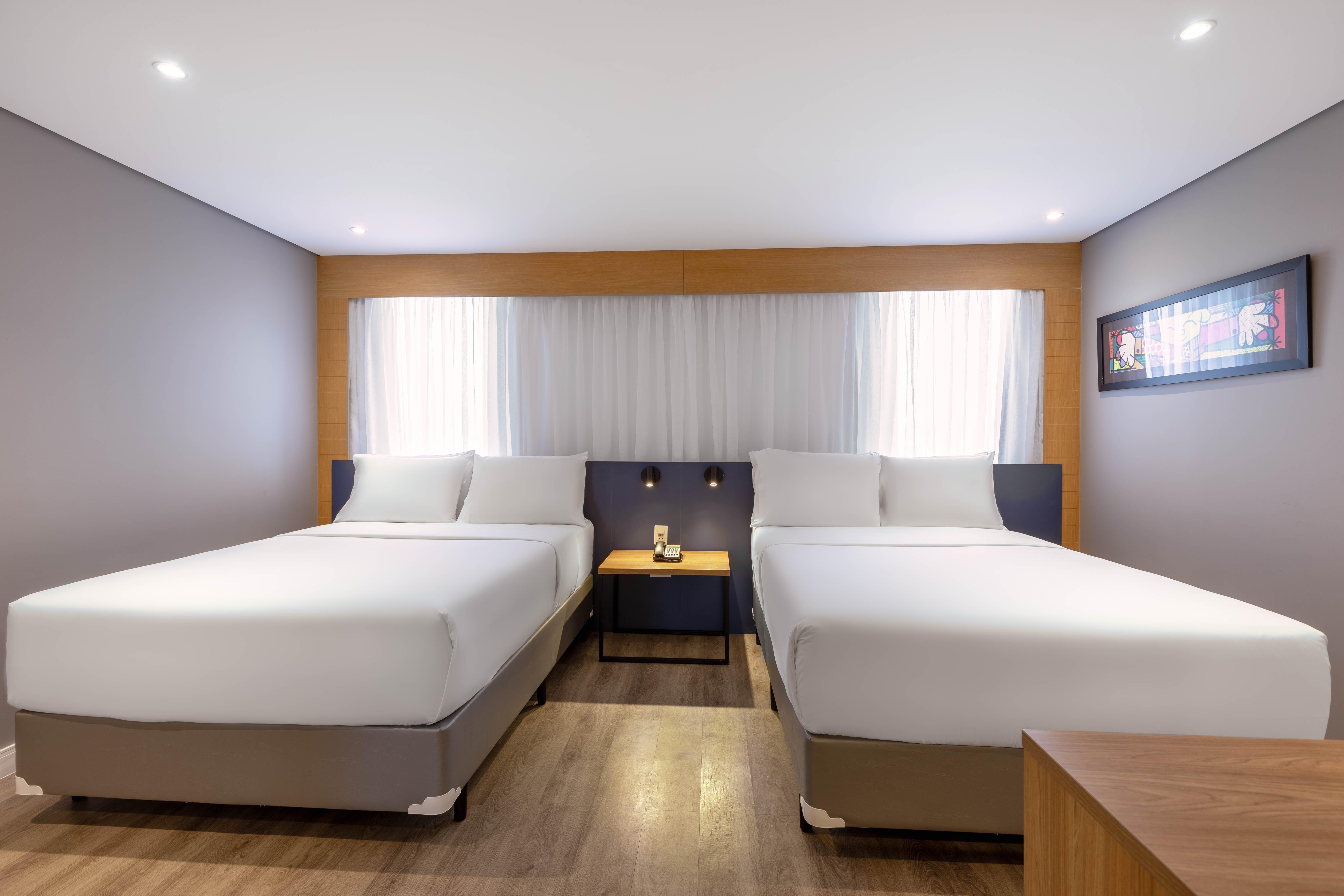 Double Two Double Beds