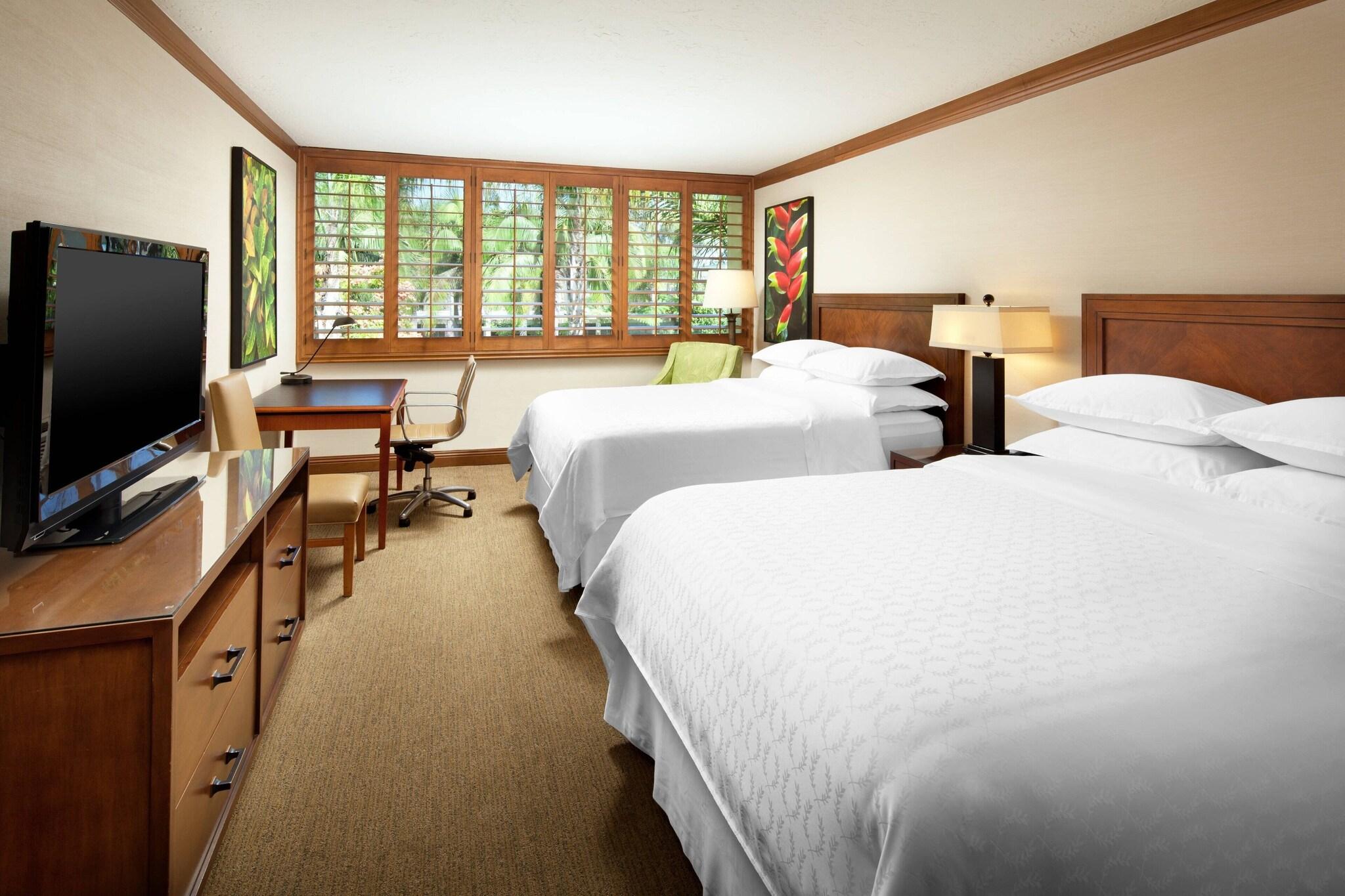 Double Two Queen Beds