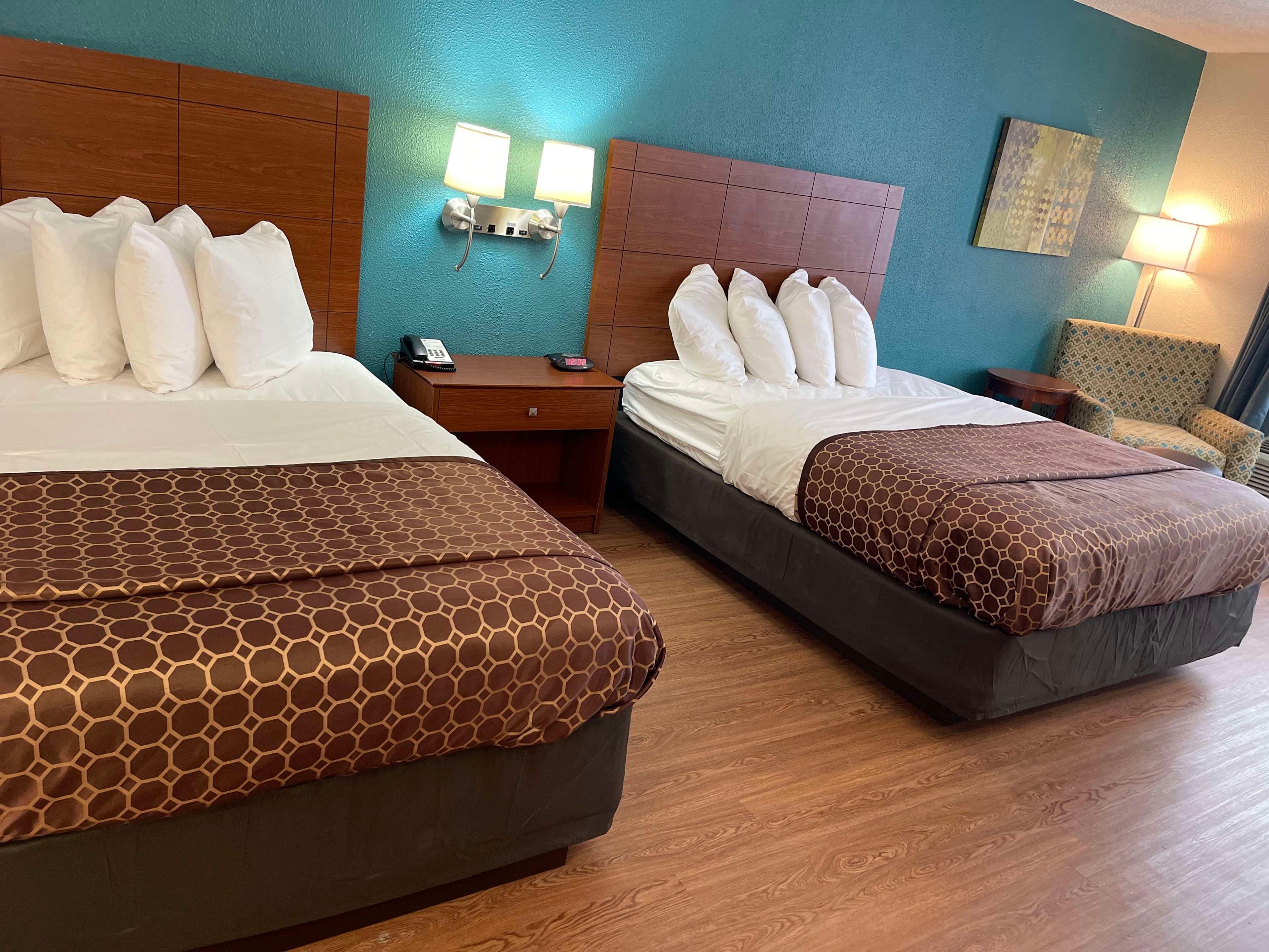 Room Two Double Beds Non Smoking