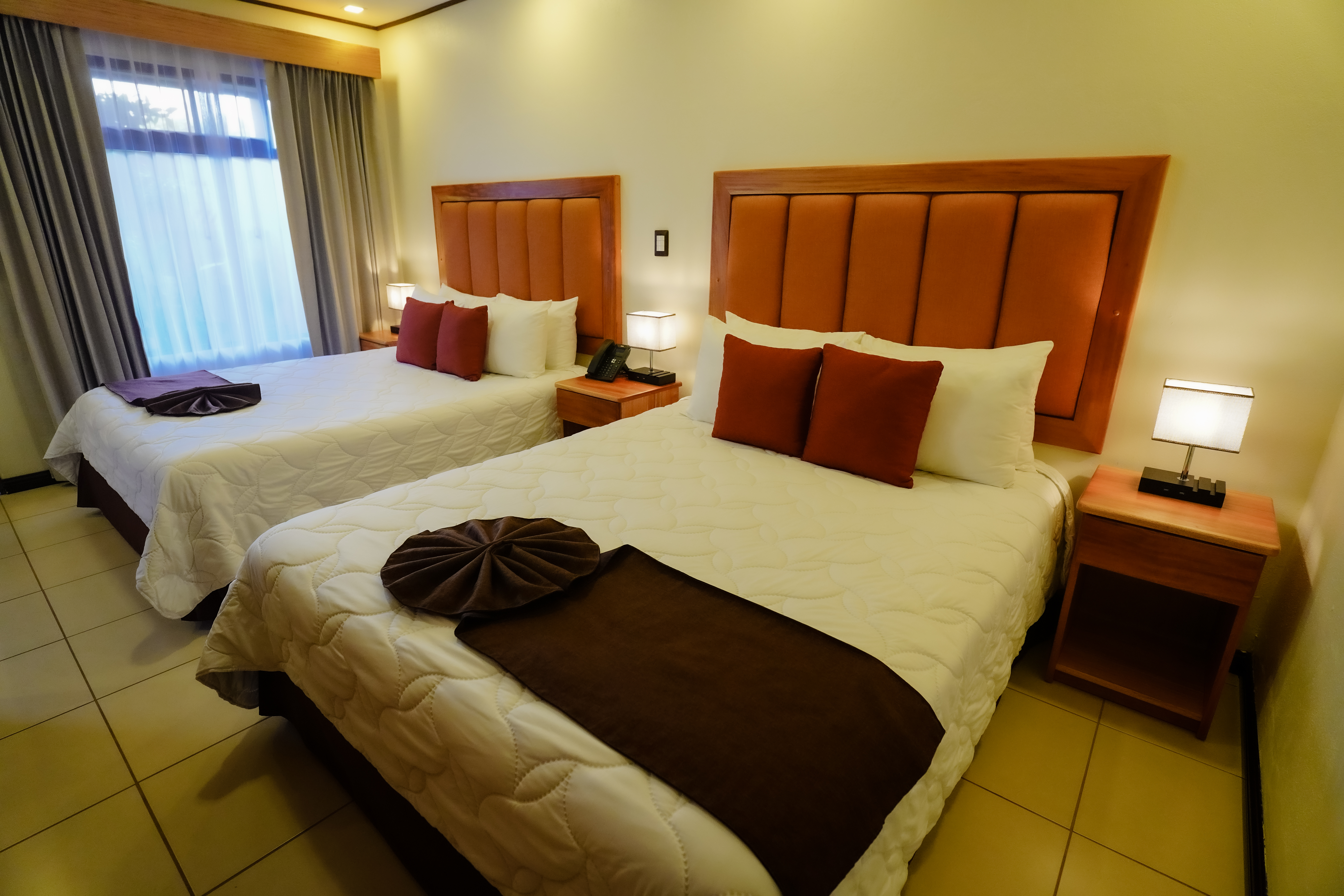 Double Two Queen Beds