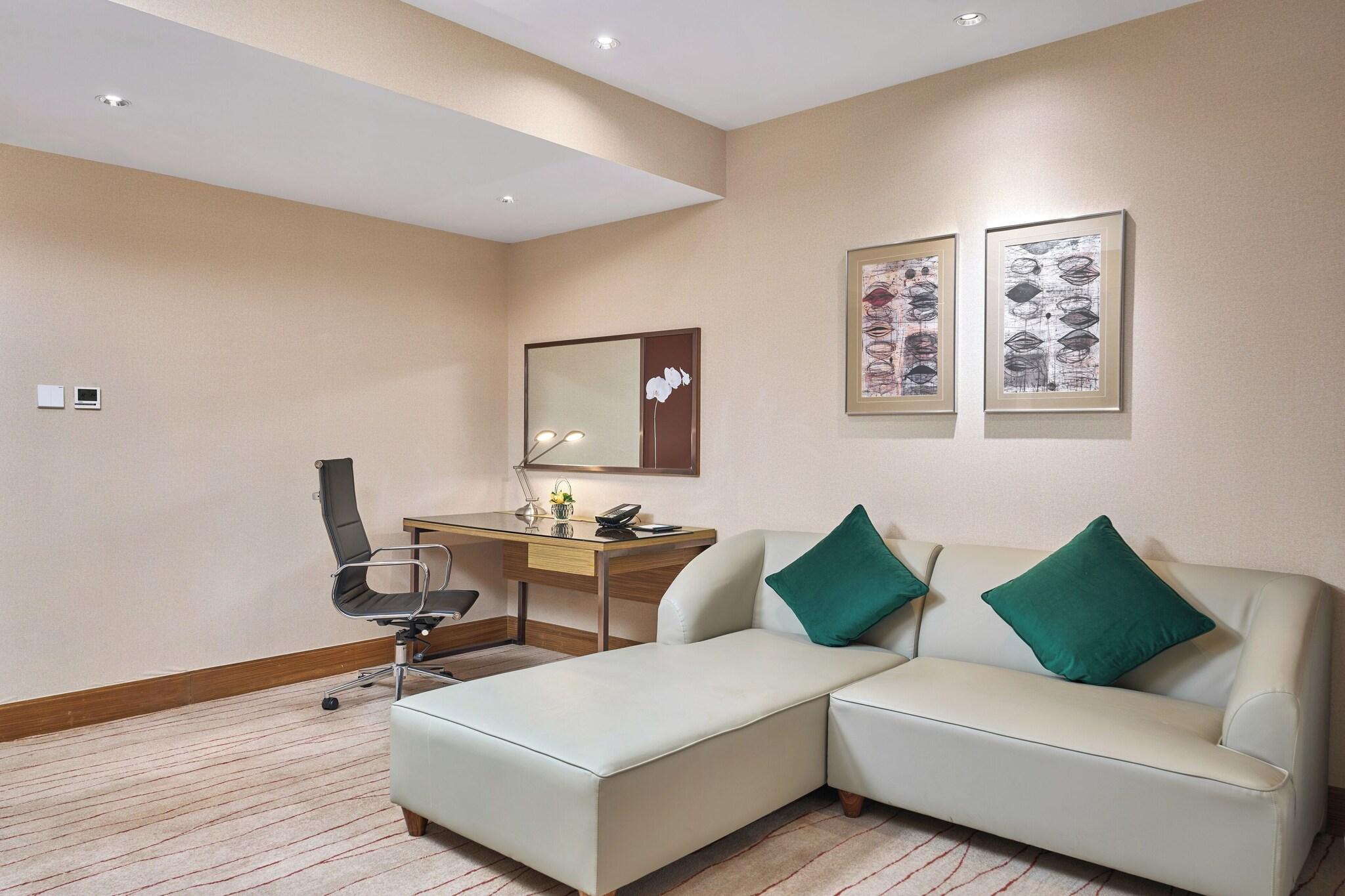 Quadruple City View Two Double Beds