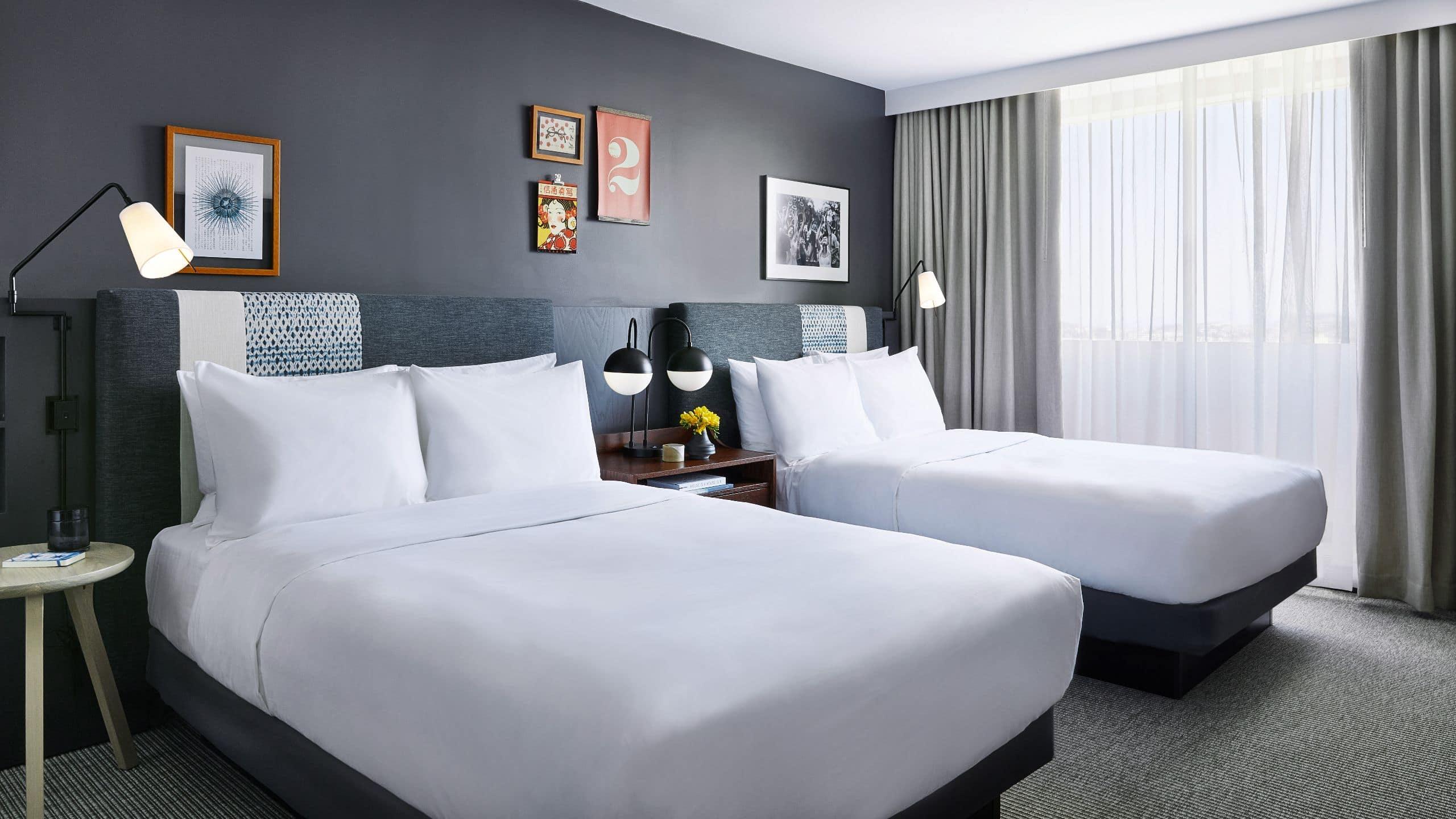 Double Two Double Beds