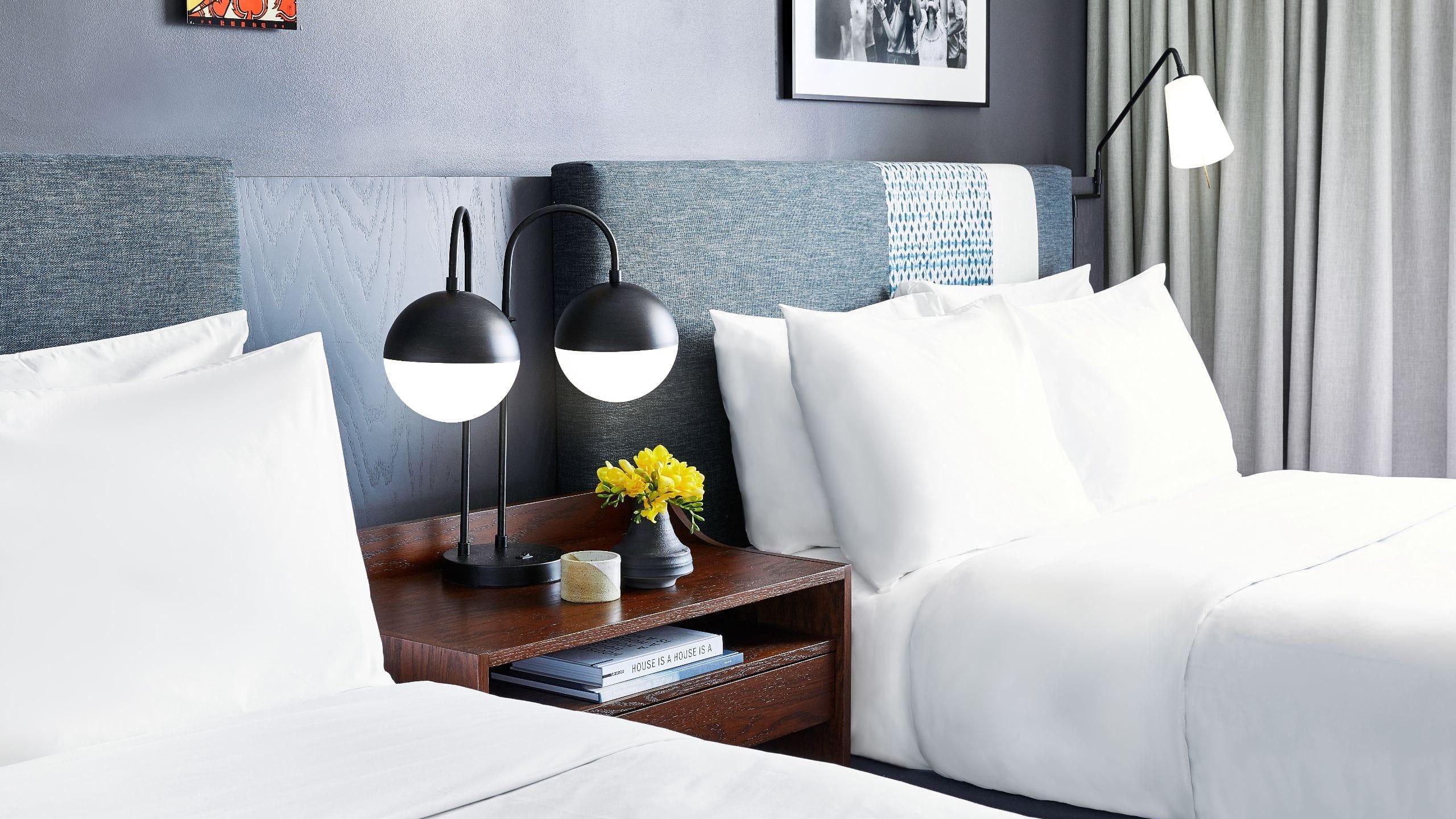 Room City View Two Double Beds