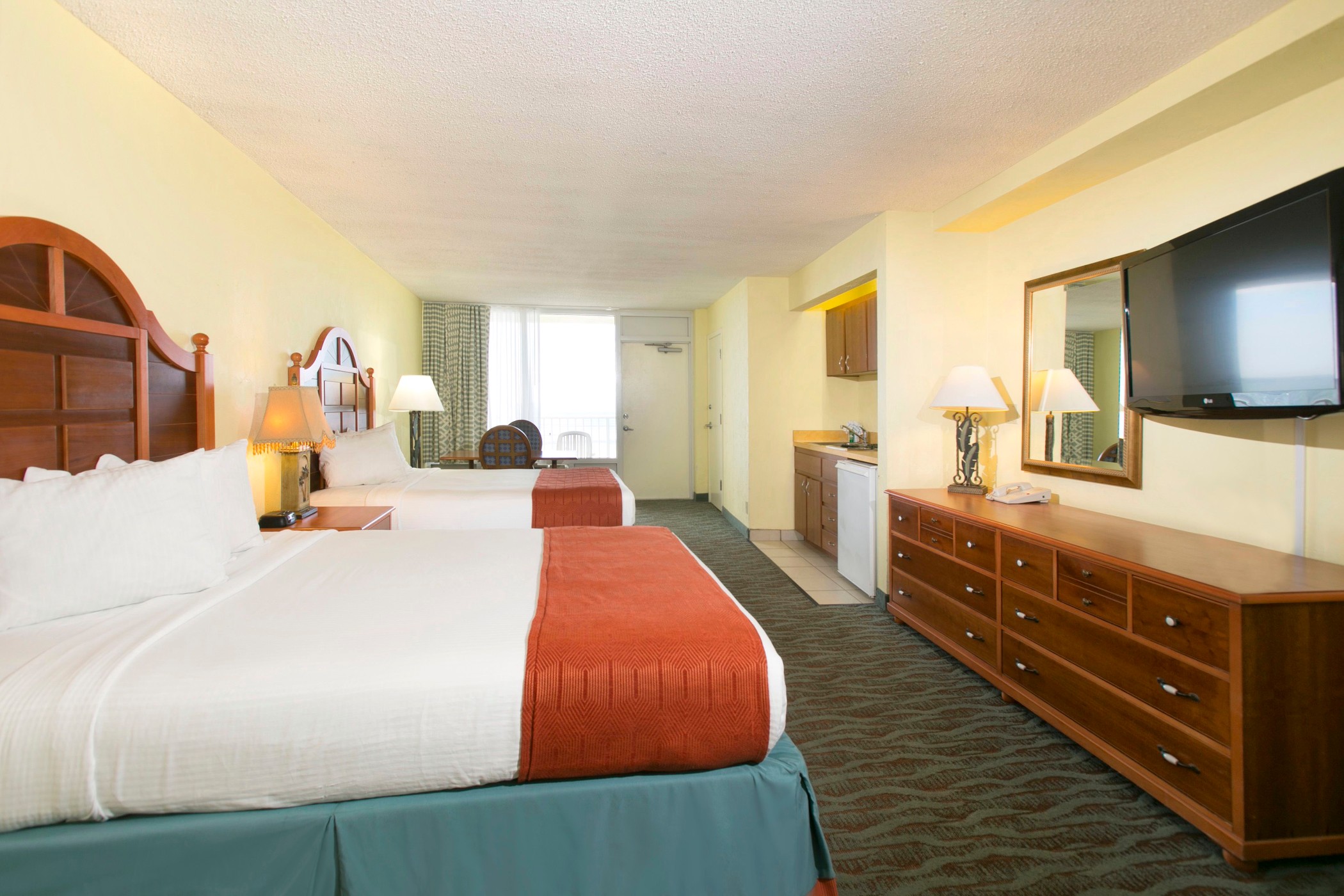 Double Two Queen Beds