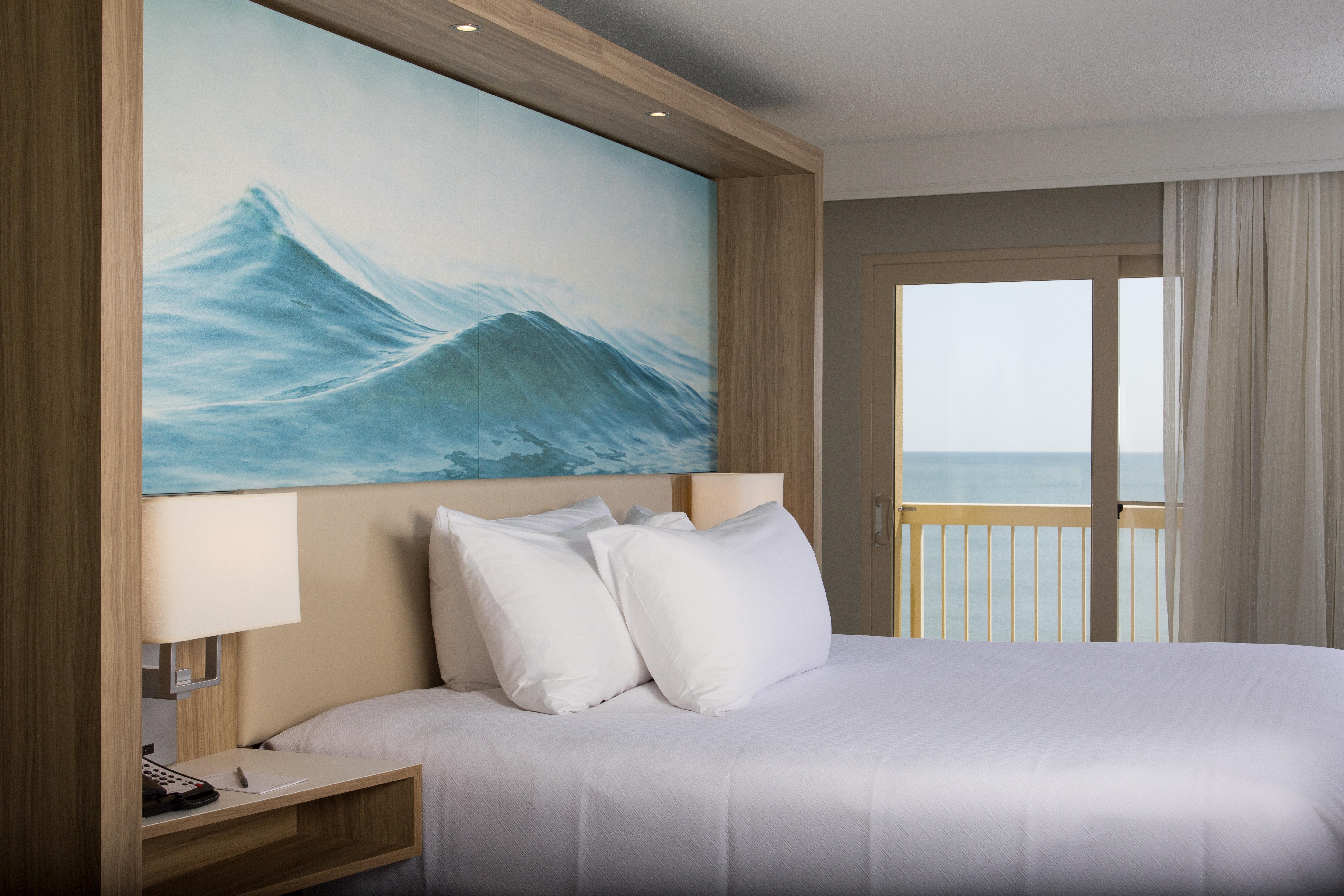 Double Ocean Front King Bed