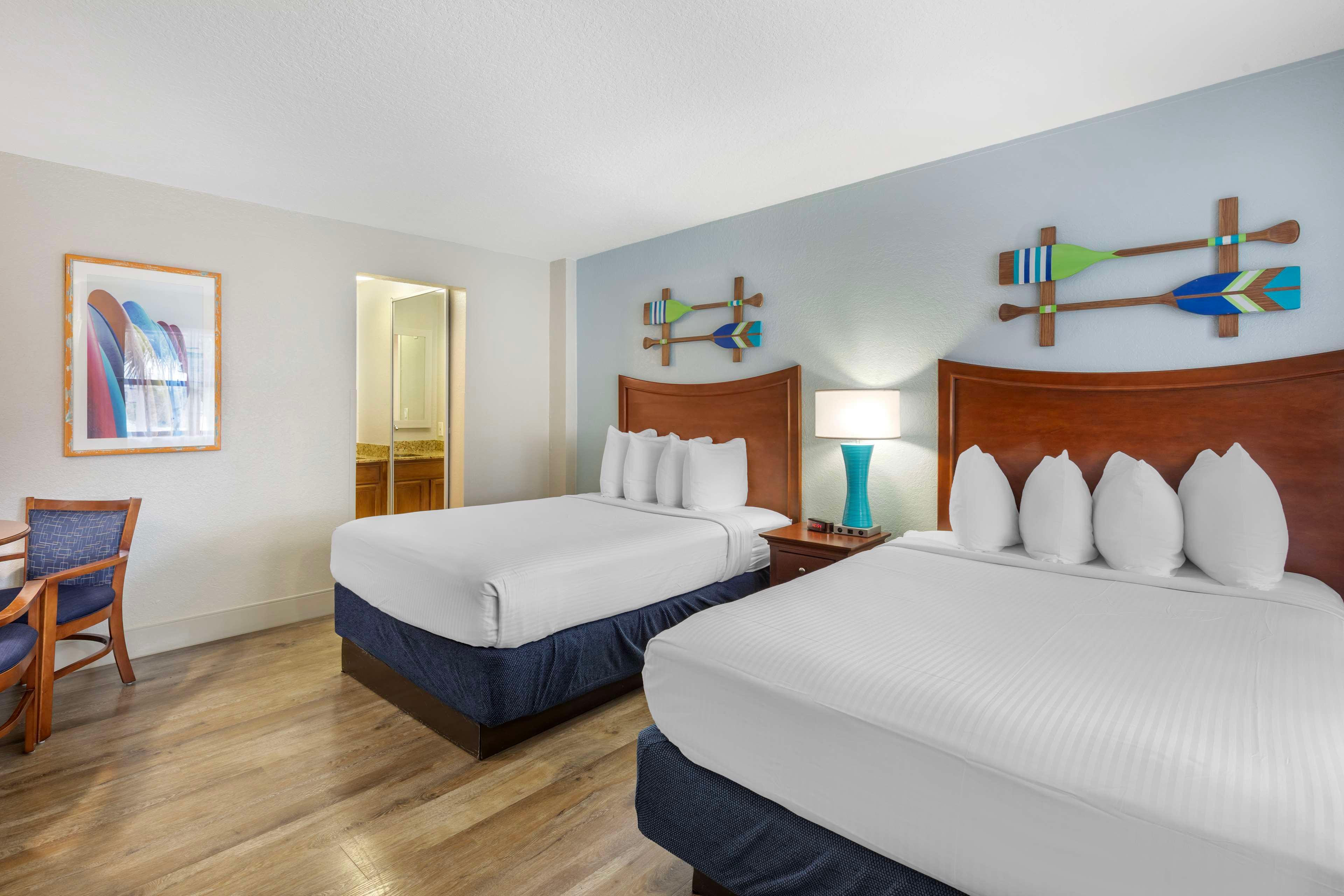 Room Two Double Beds Non Smoking