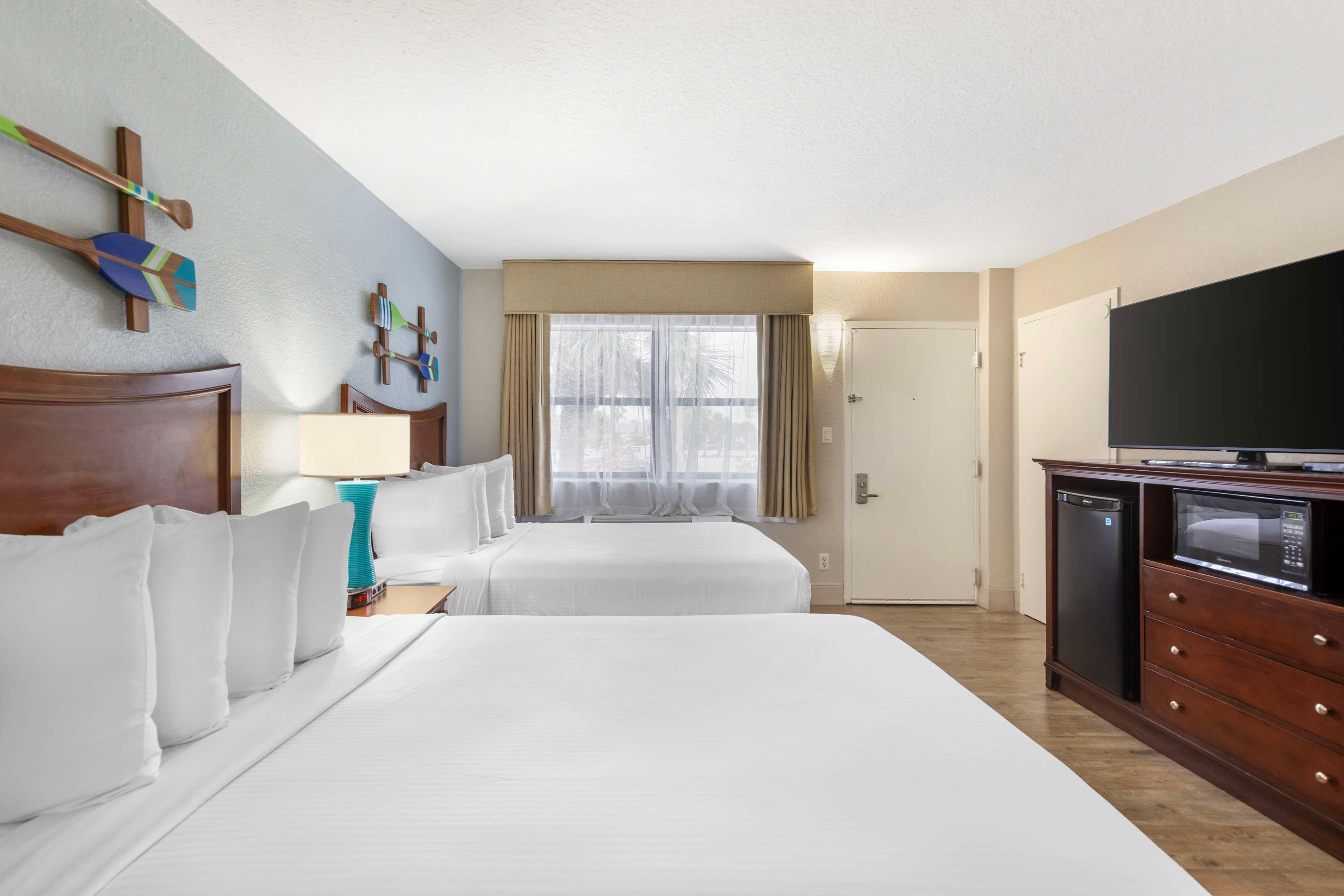 Room Two Double Beds Non Smoking