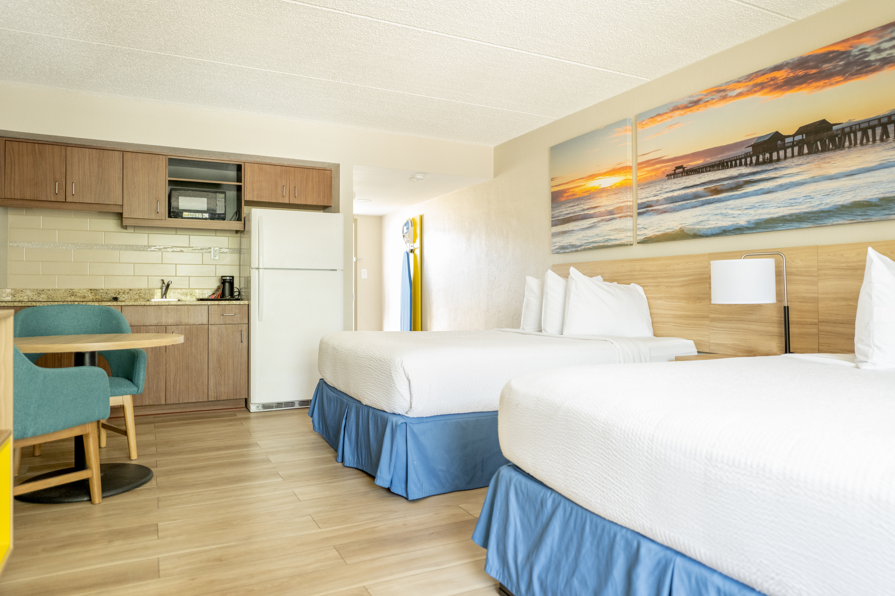 Quadruple Two Queen Beds