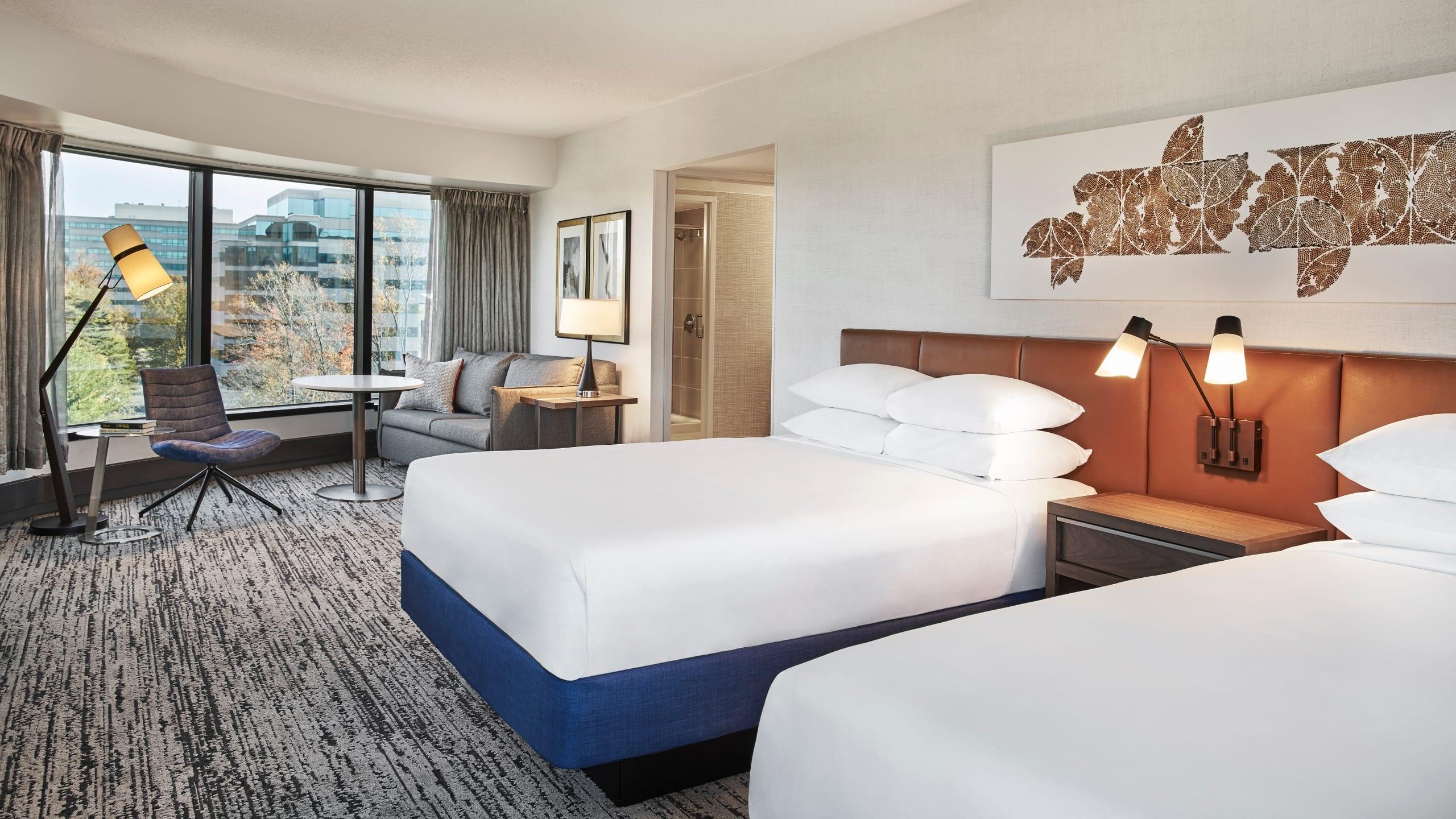 Double Two Queen Beds