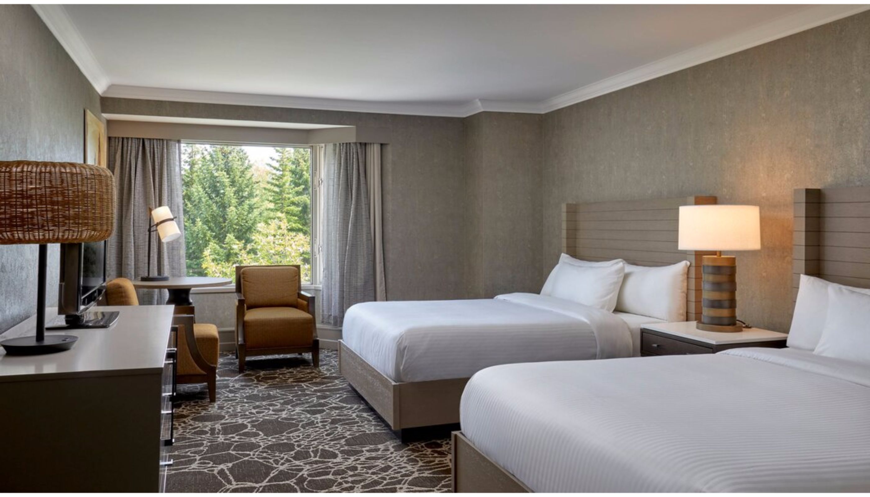 Double Two Queen Beds