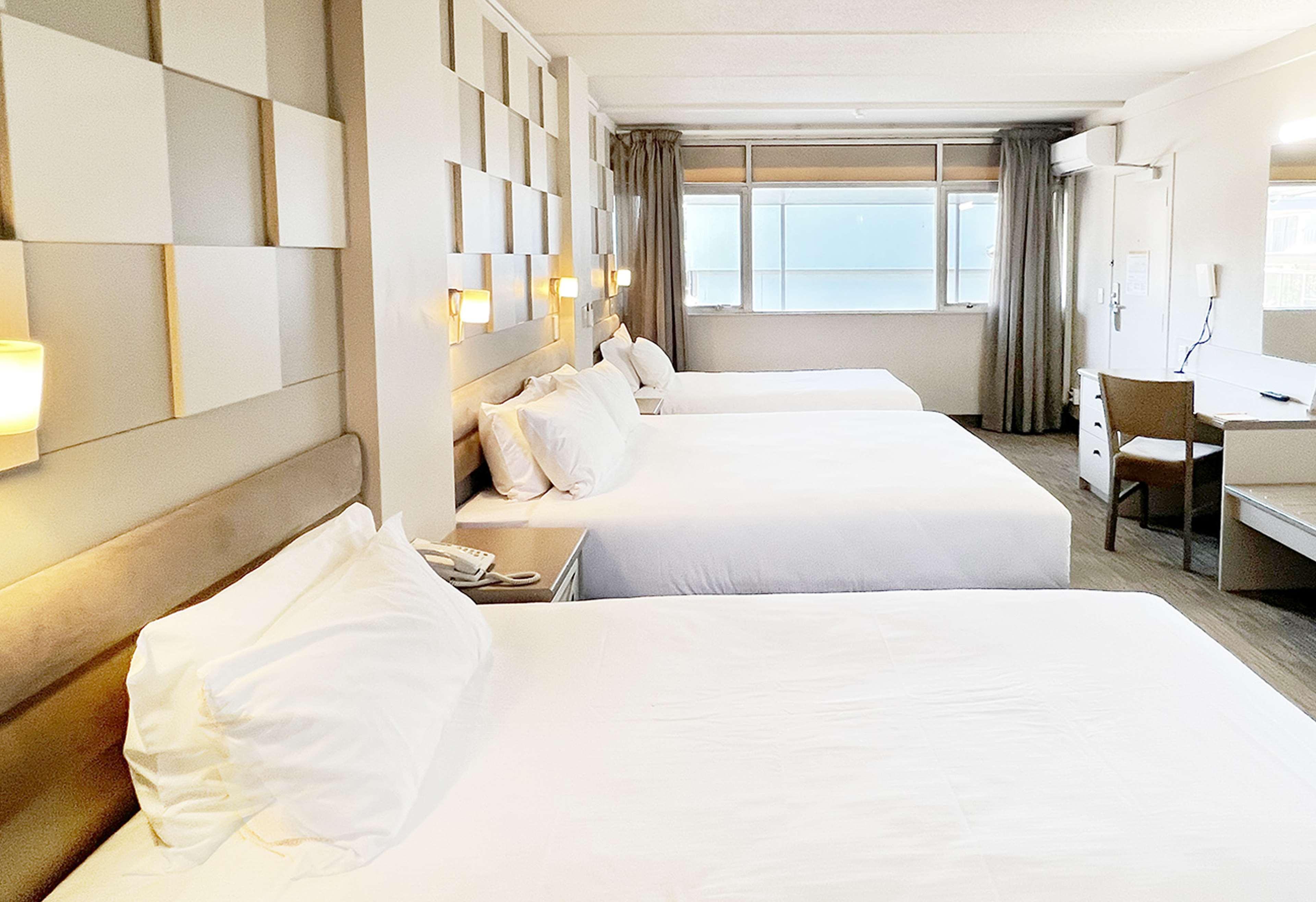 Triple Classic Two Double Beds