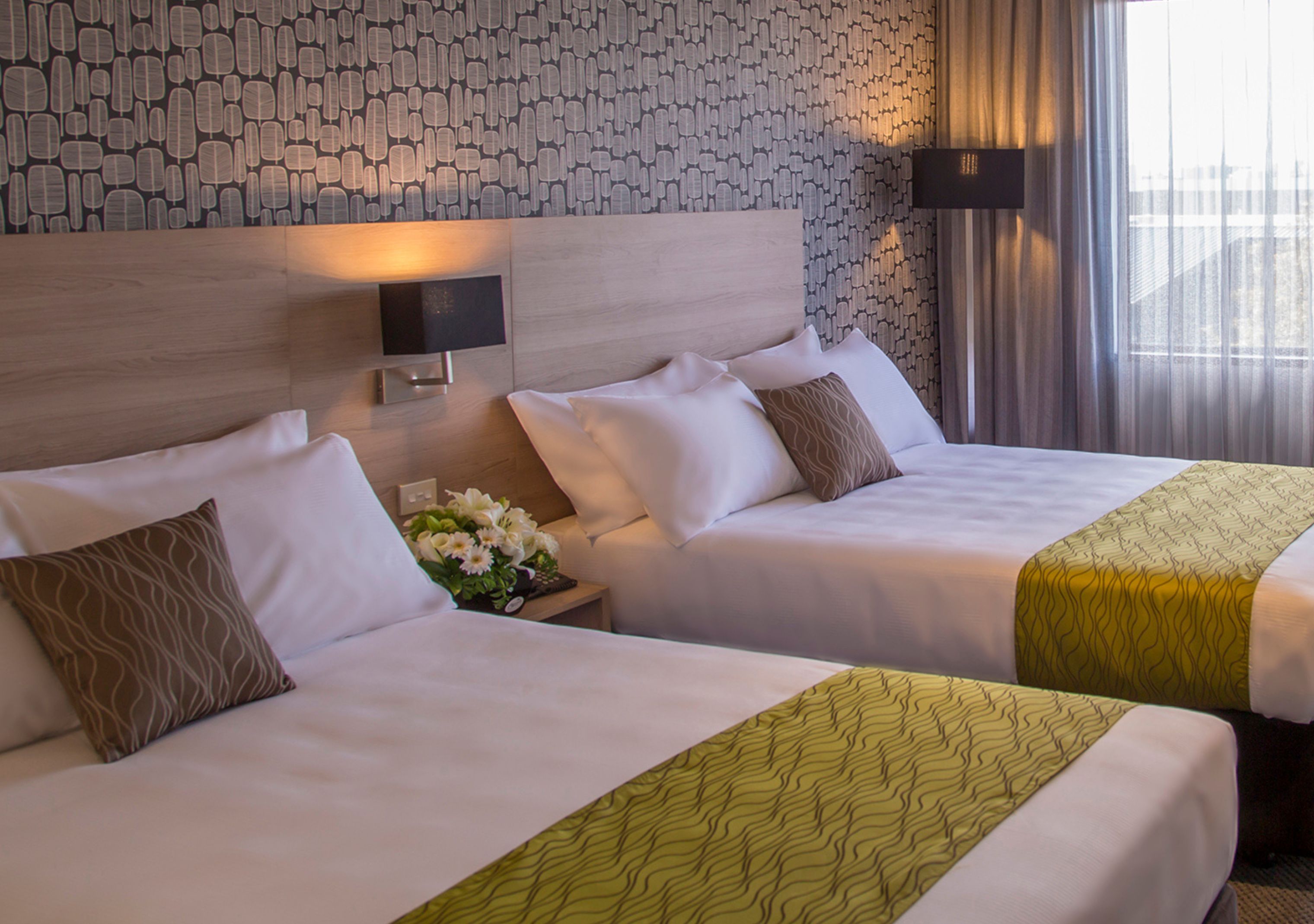 Twin Executive 2 Double Beds