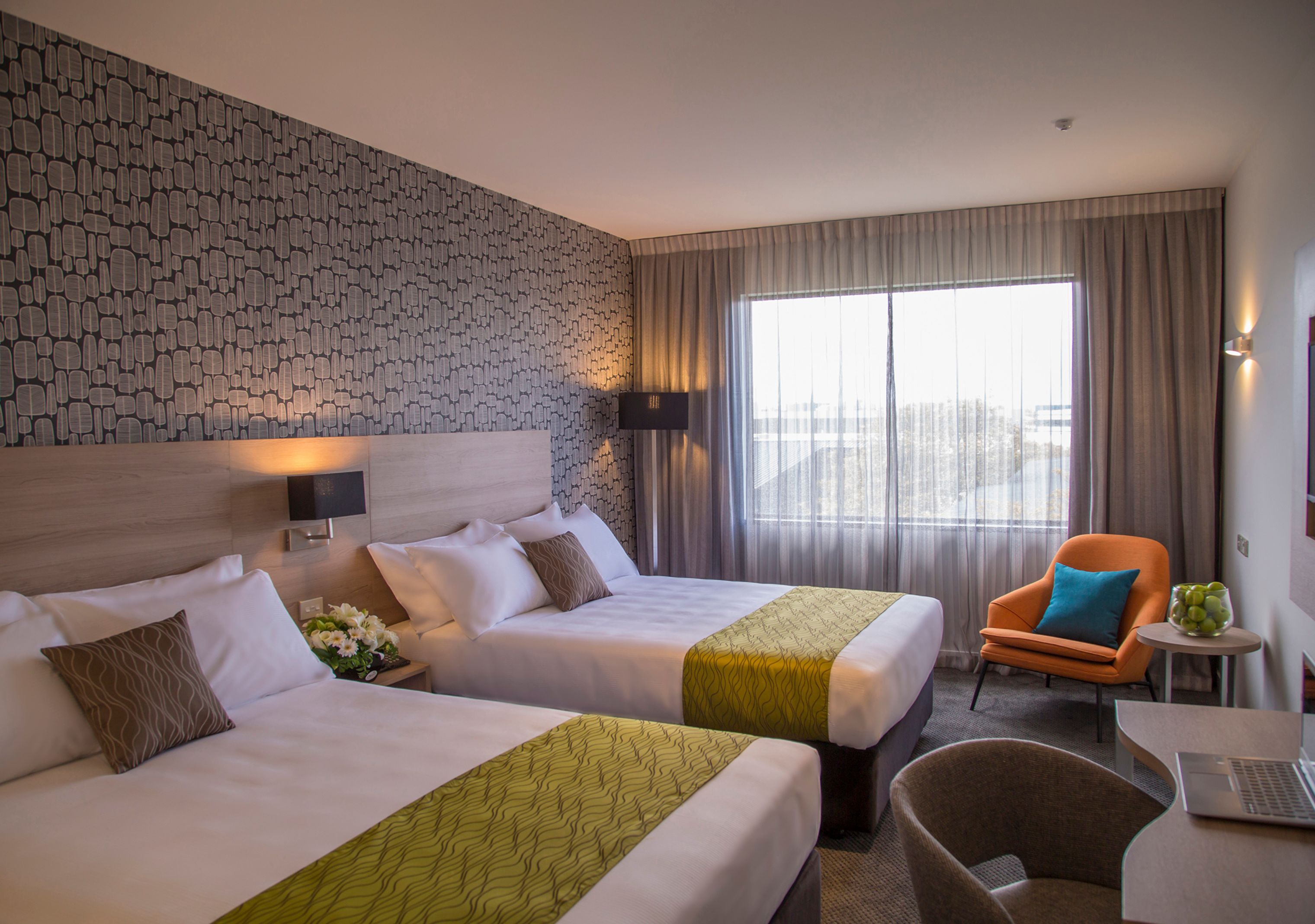 Twin Executive 2 Double Beds