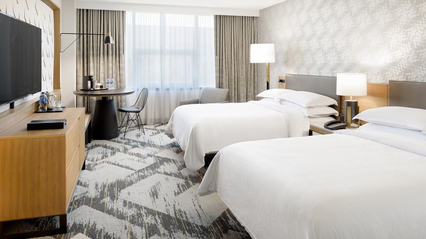 Double Two Double Beds