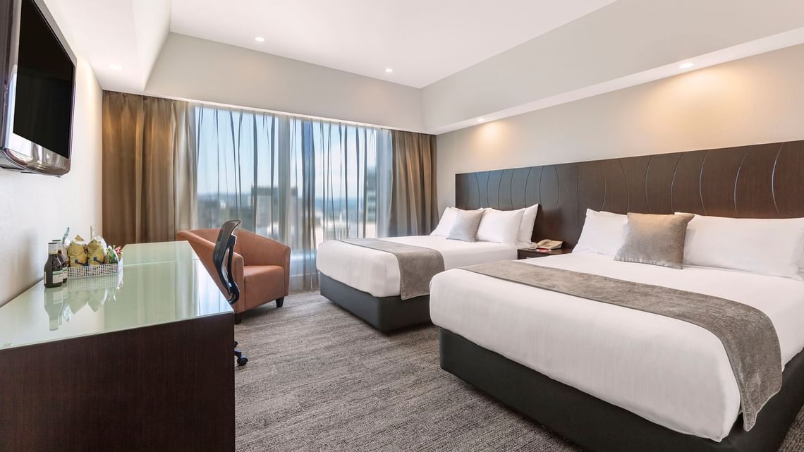 Twin Executive 2 Double Beds