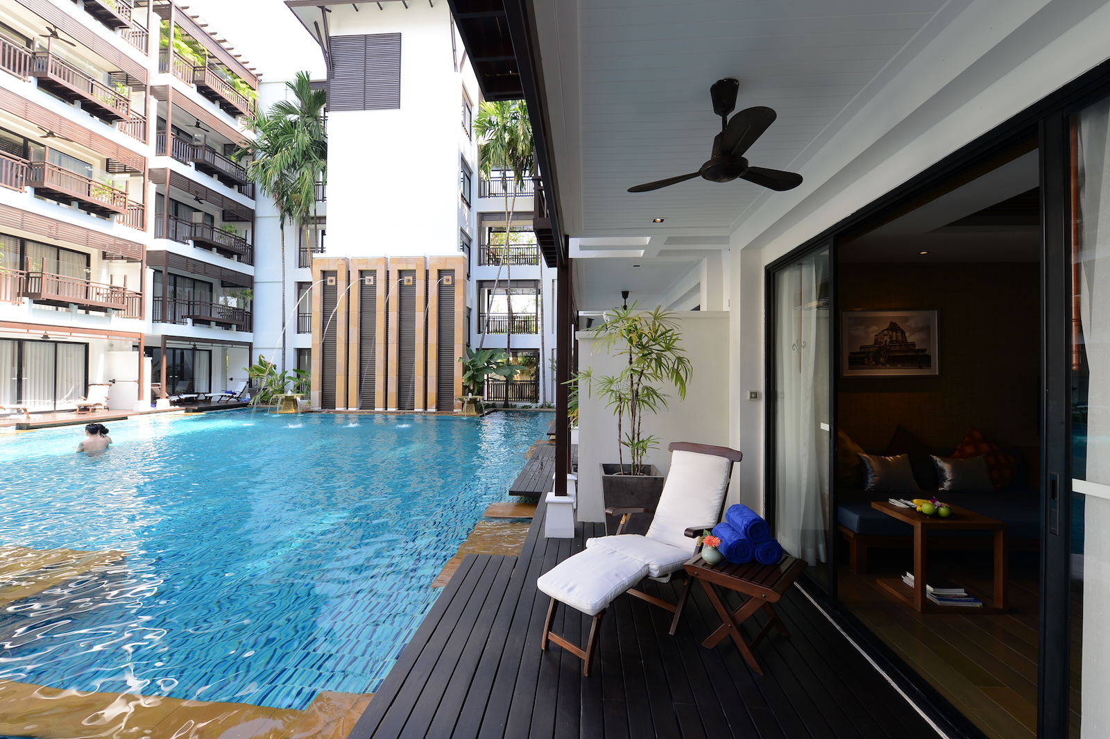 Double or Twin Deluxe Pool View