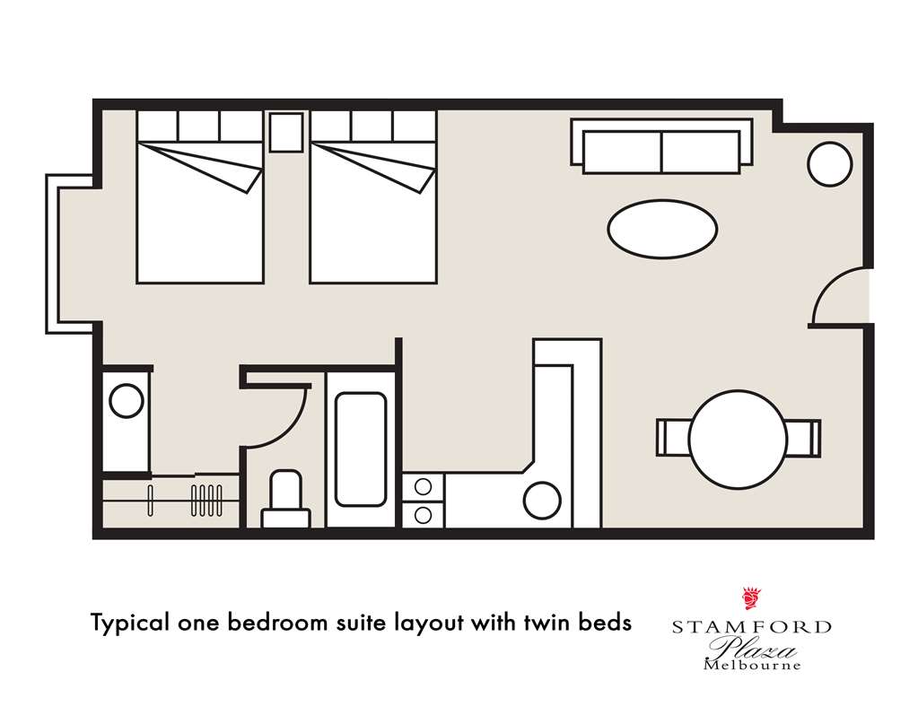 Apartment Two Double Beds One Bedroom 