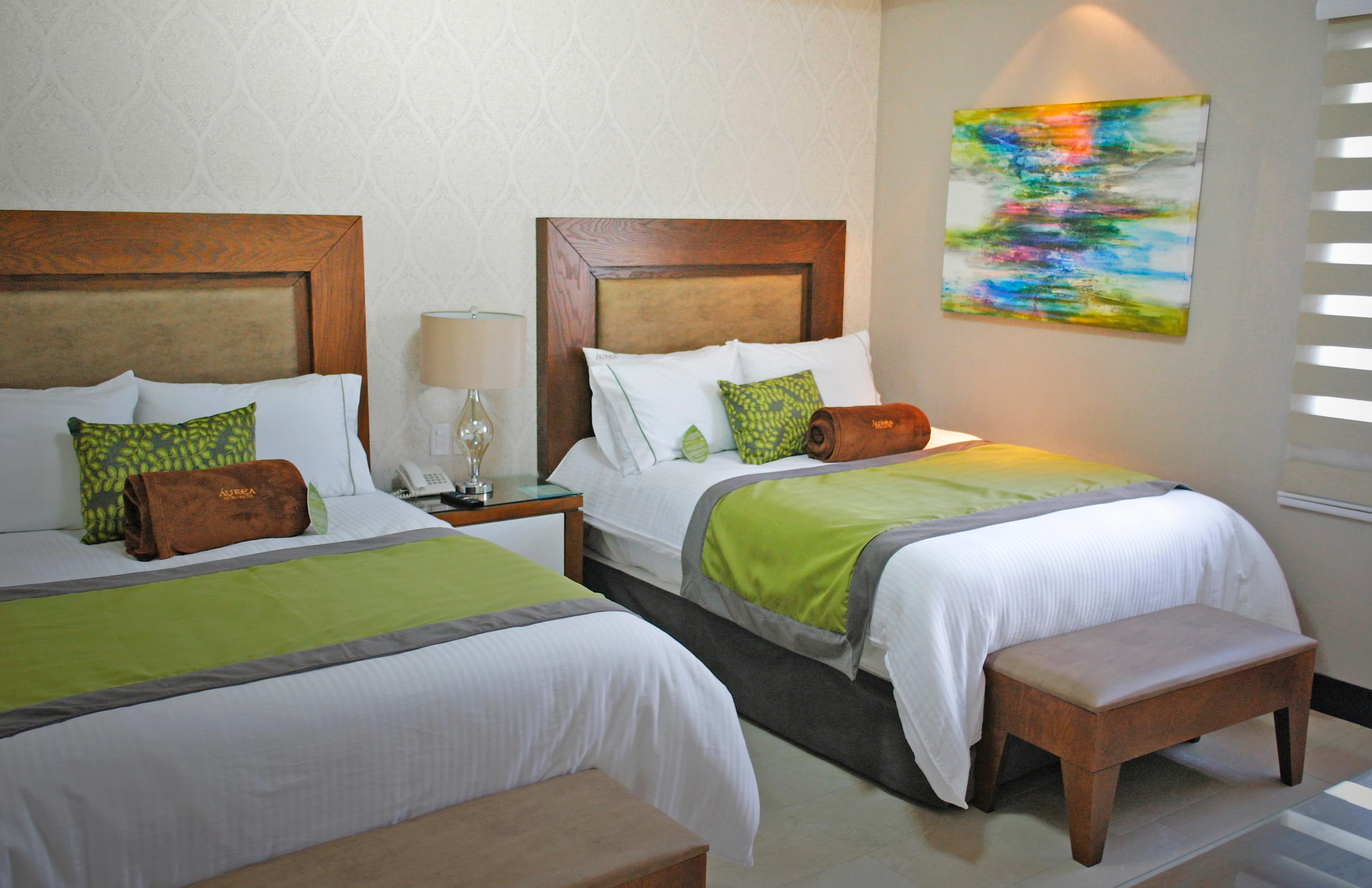 Double Two Double Beds